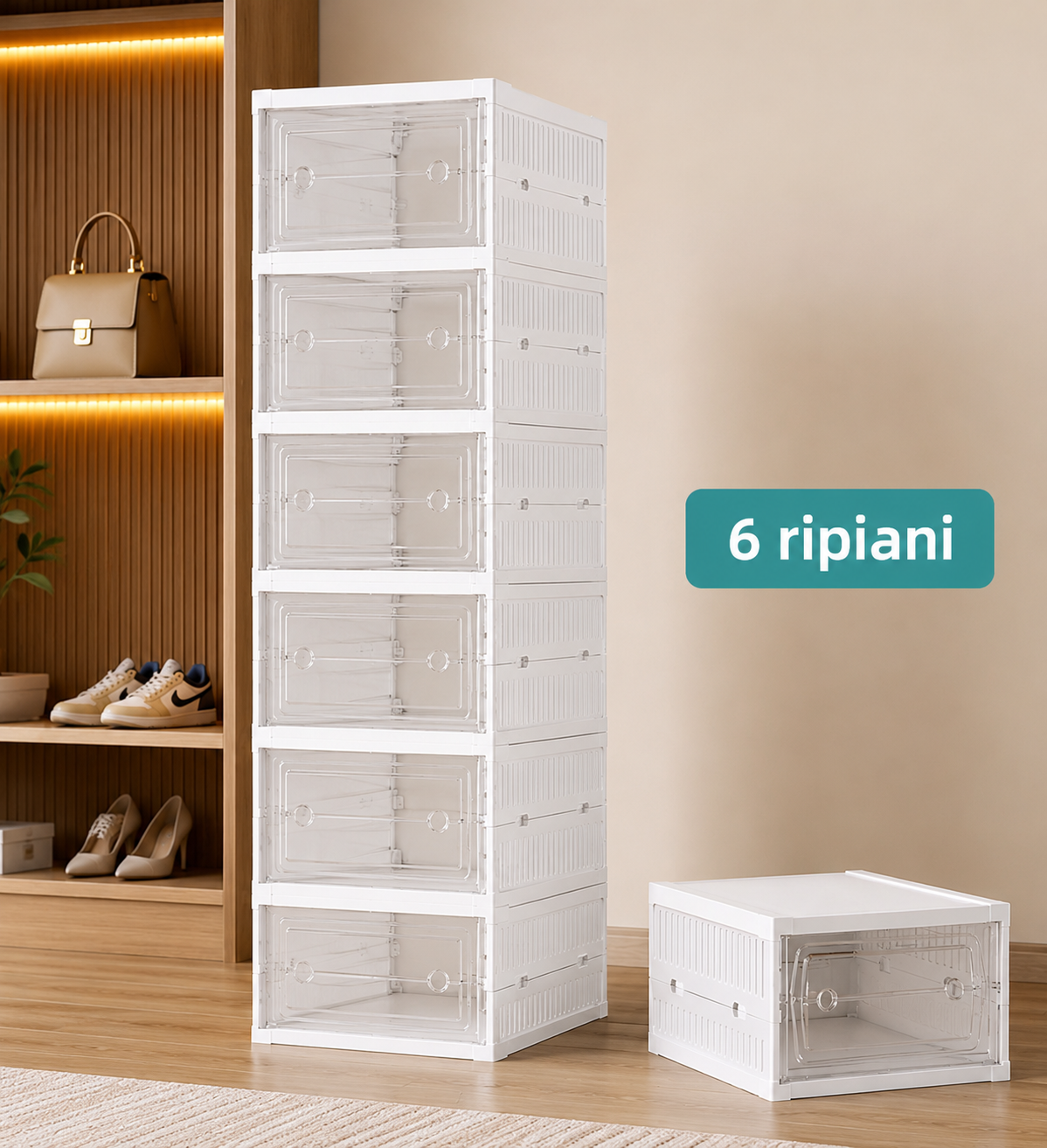 Scarpiera 6 Ripiani