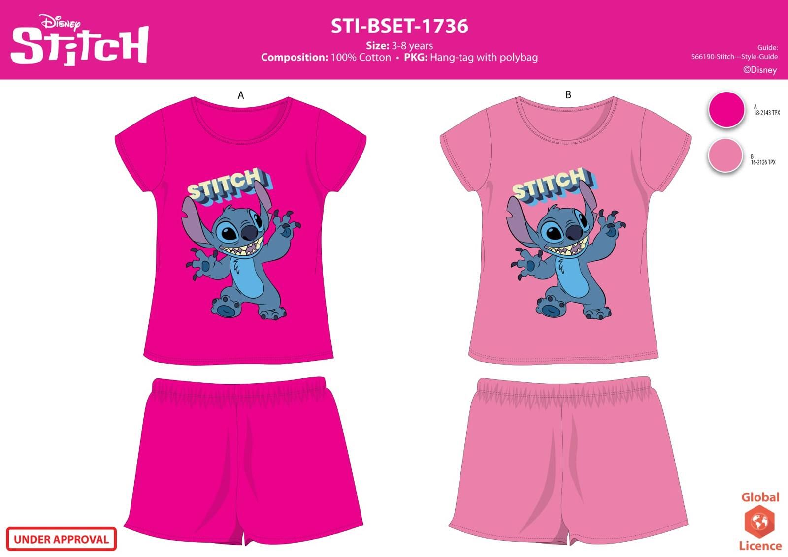 Pigiama Bimba Disney Stitch