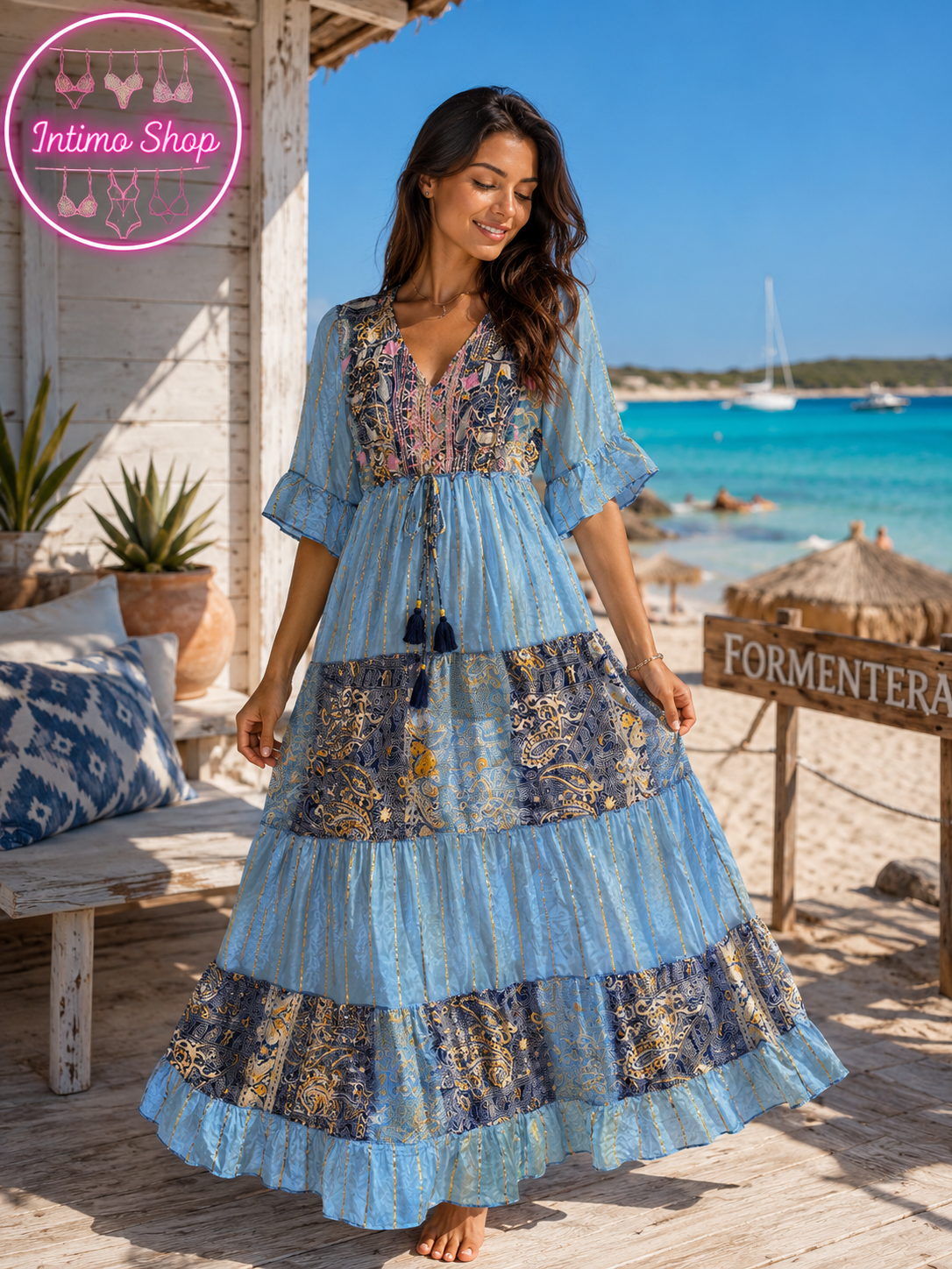 Vestito Formentera Tg Unica