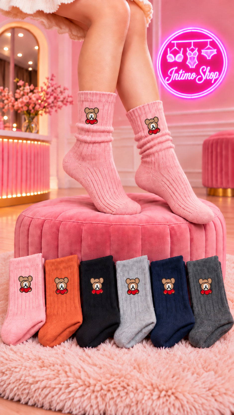 Calzini Bimba Teddy