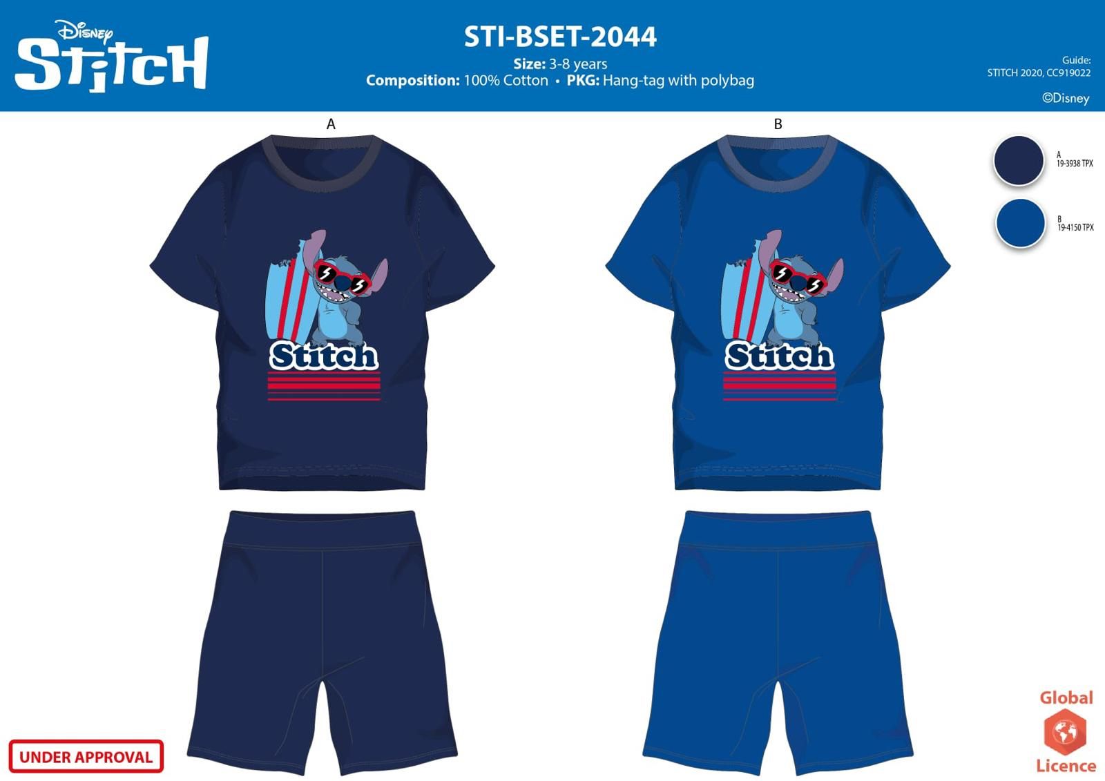 Pigiama Bimbo Disney Stitch