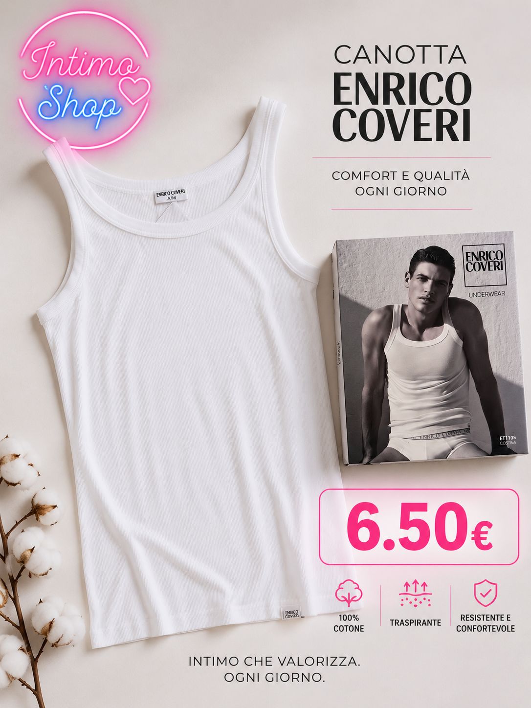 Canotta Coveri a Costina