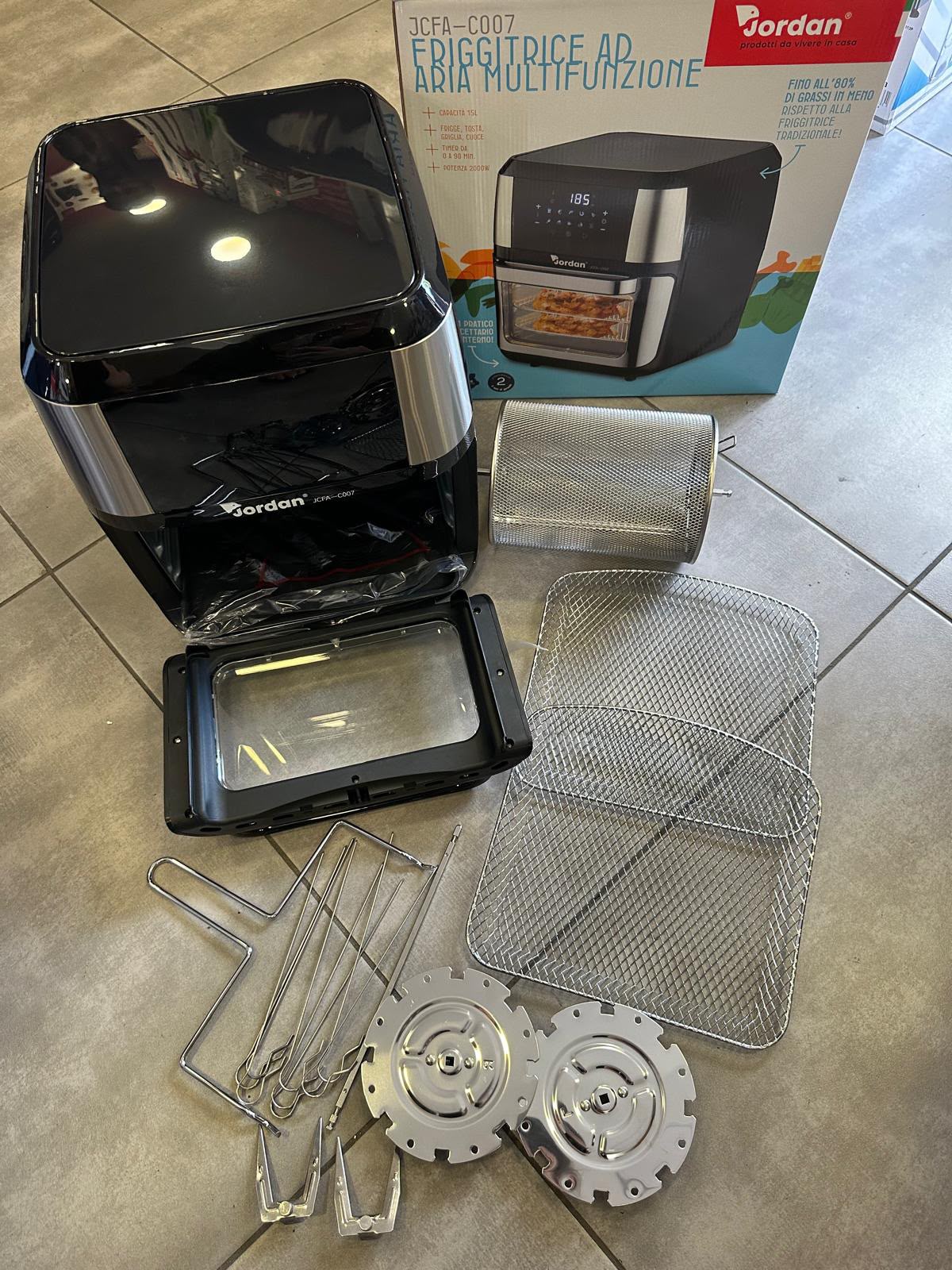 Friggitrice ad aria da 15 L digitale