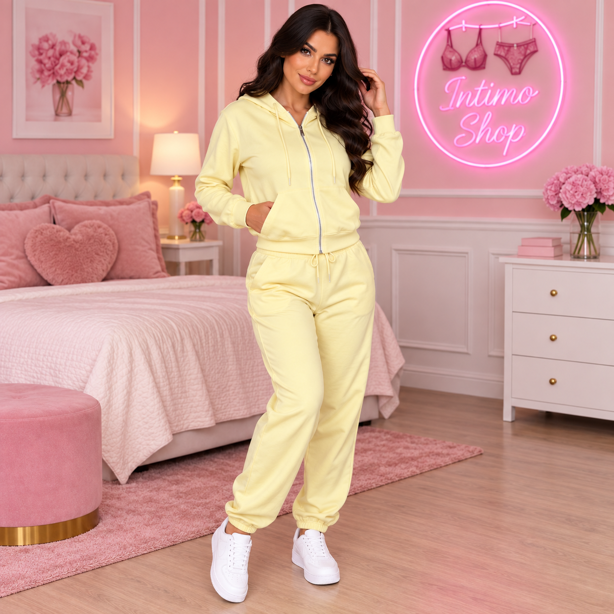 Tuta Basic Con Zip 6001