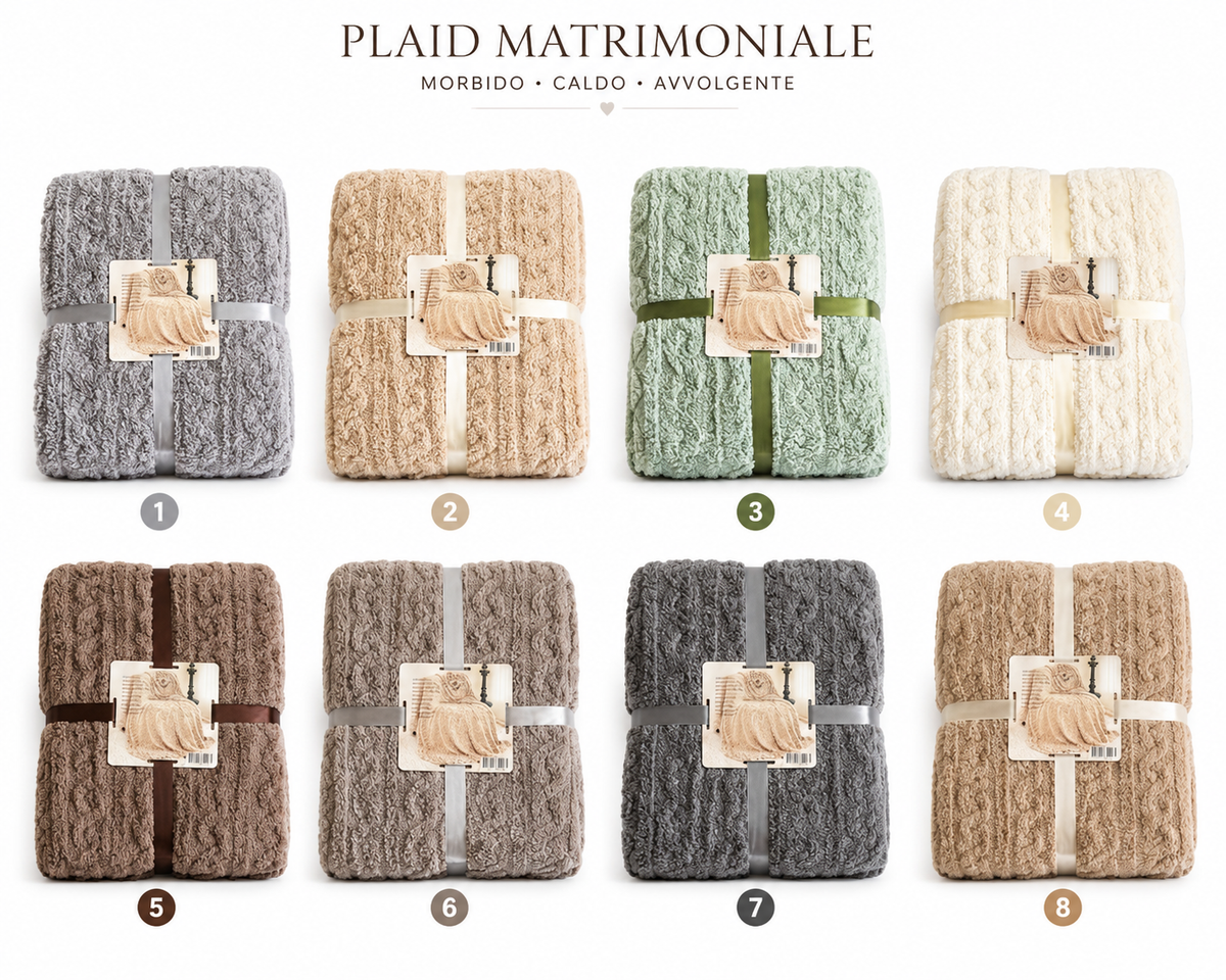 Plaid Matrimoniale