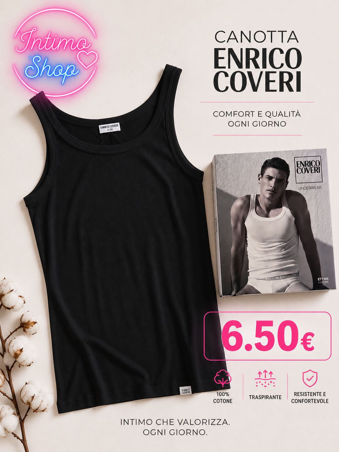 Canotta Coveri a Costina