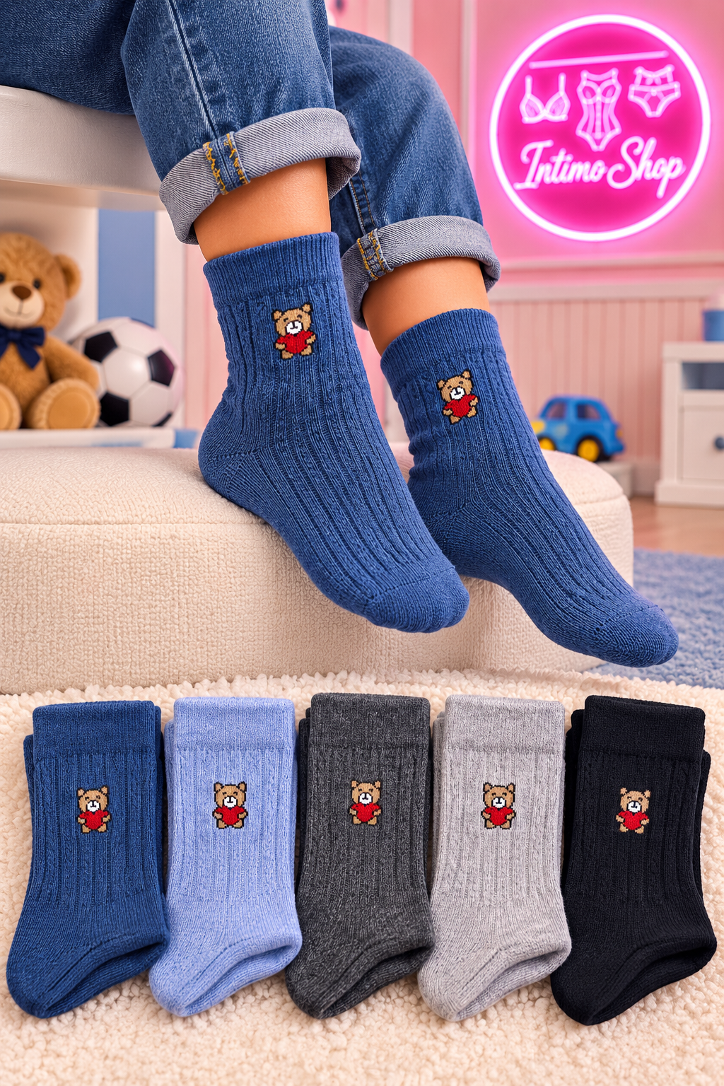 Calzino Bimbo Teddy