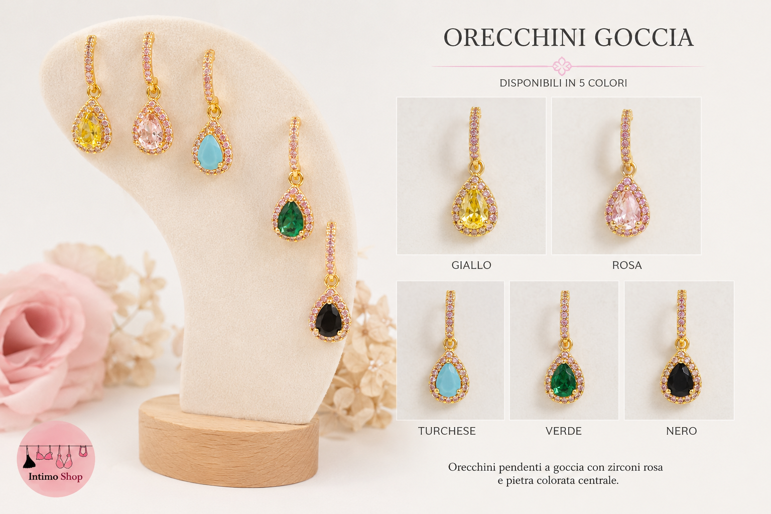 Orecchini Goccia