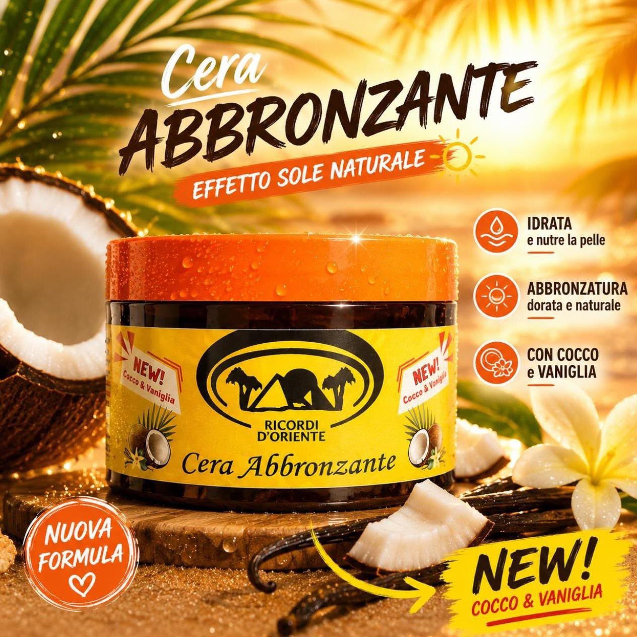 Cera abbronzante