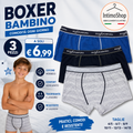 Slip Boxer Bimbo Rosso Porpora