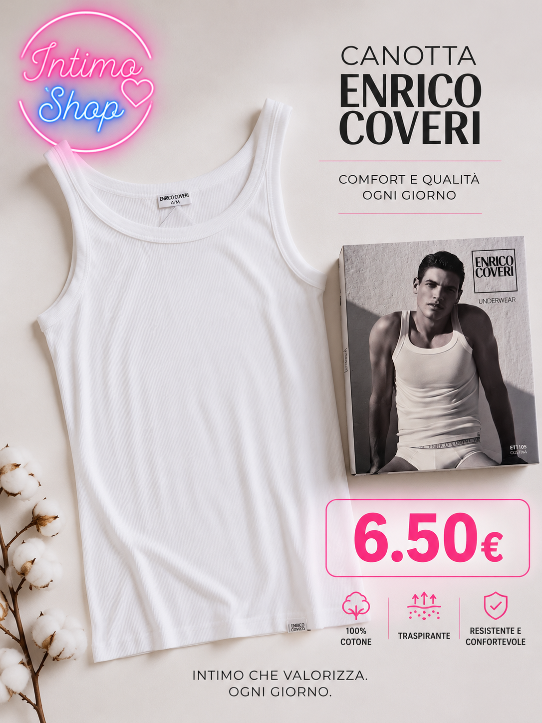 Canotte Uomo Coveri a Costine
