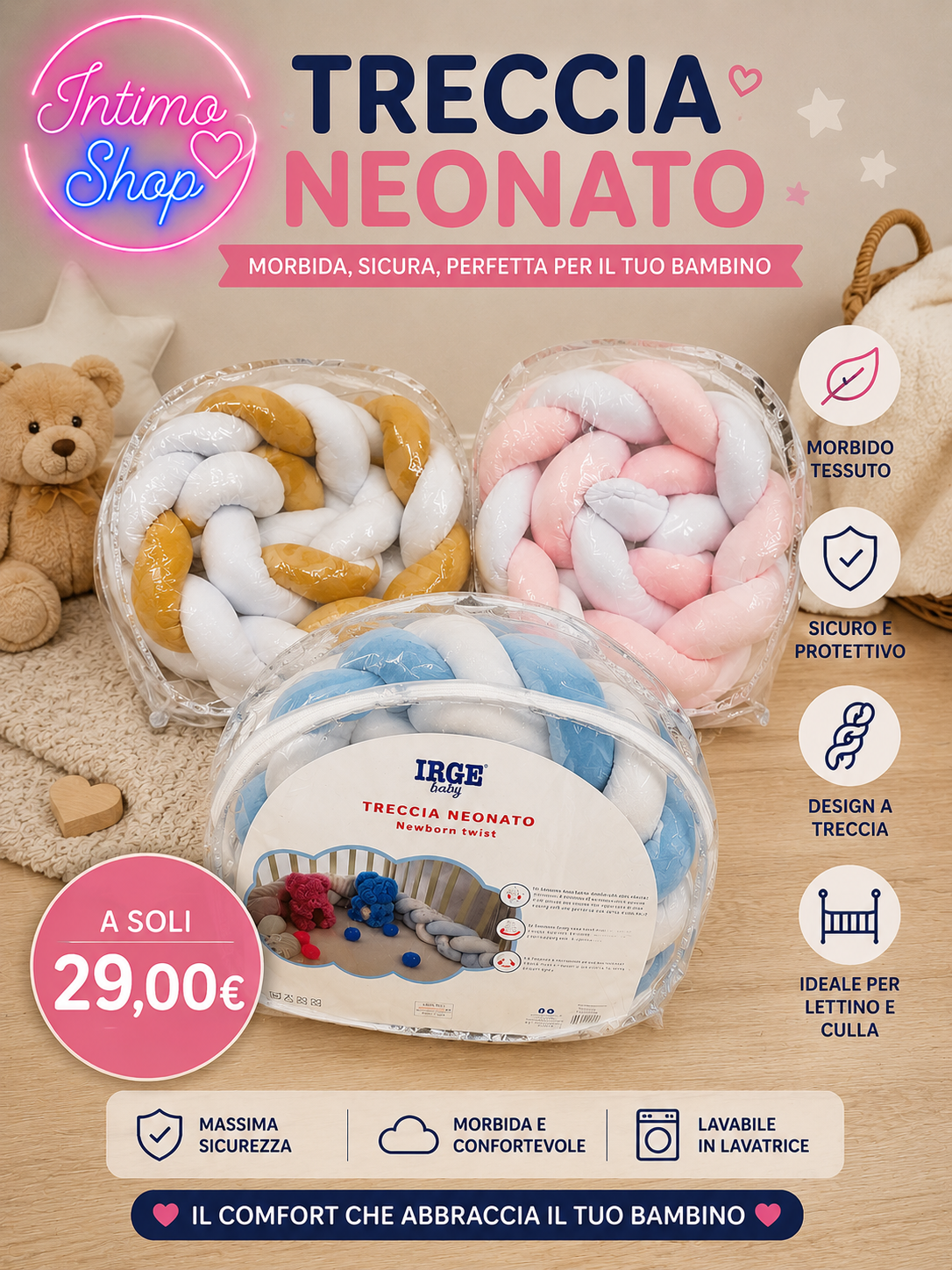 Treccia Neonato Irge