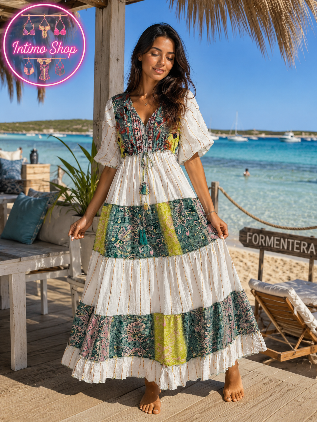 Vestito Formentera Tg Unica