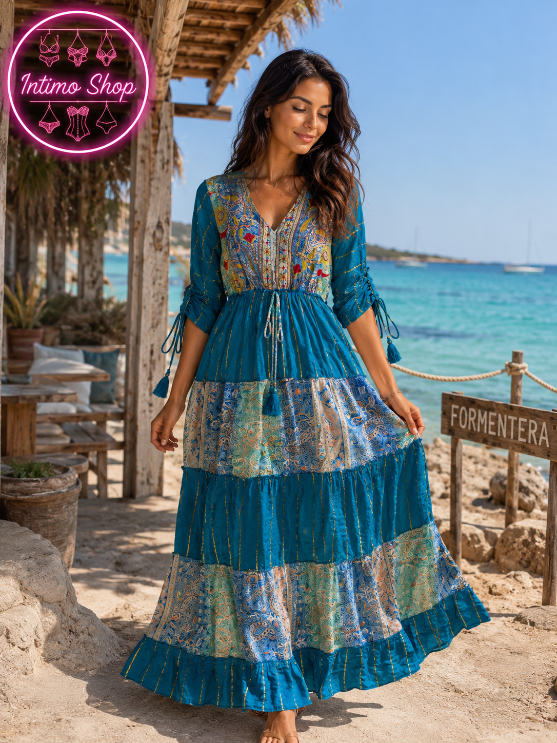Vestito Formentera Tg Unica