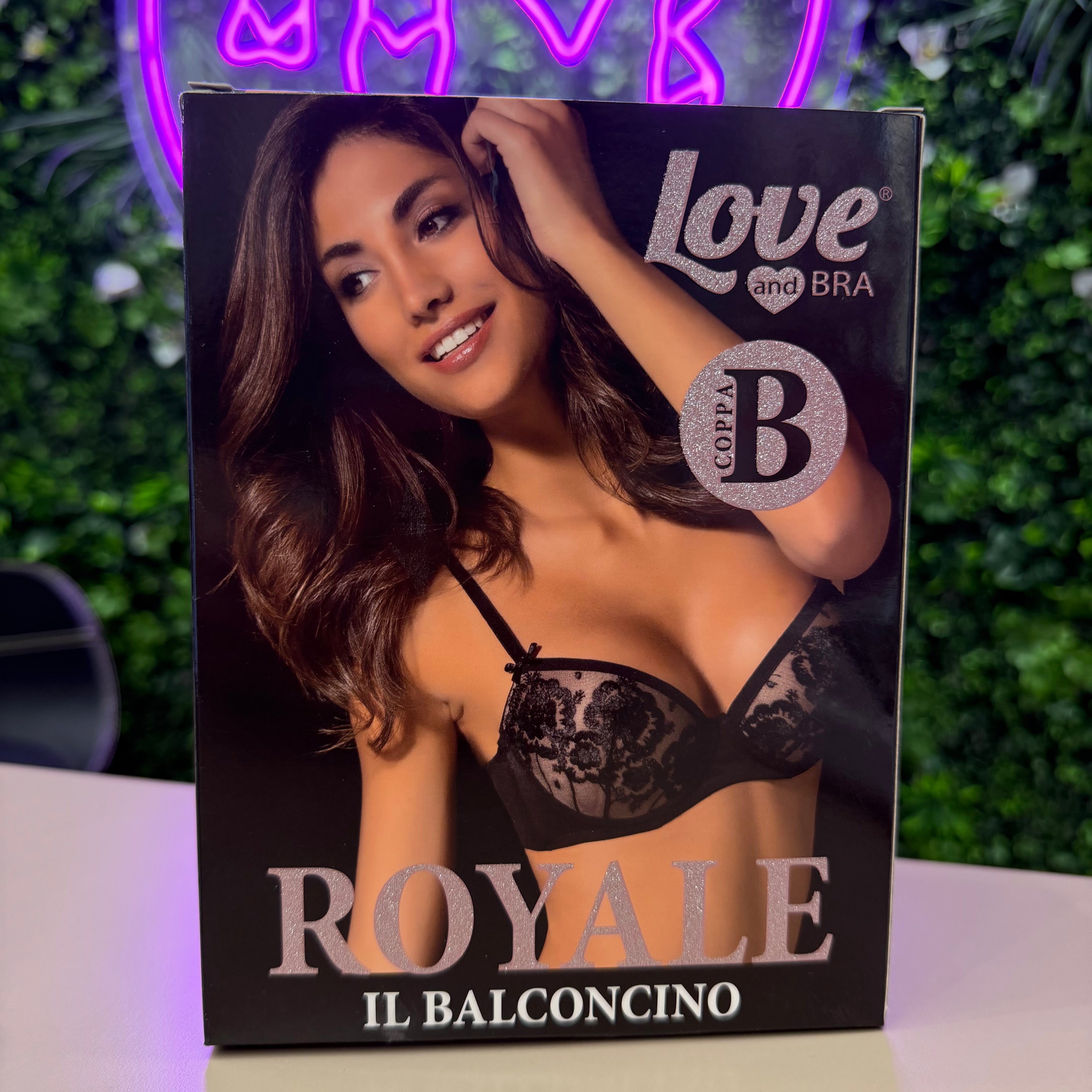 Reggiseno Love "Royale il balconcino"