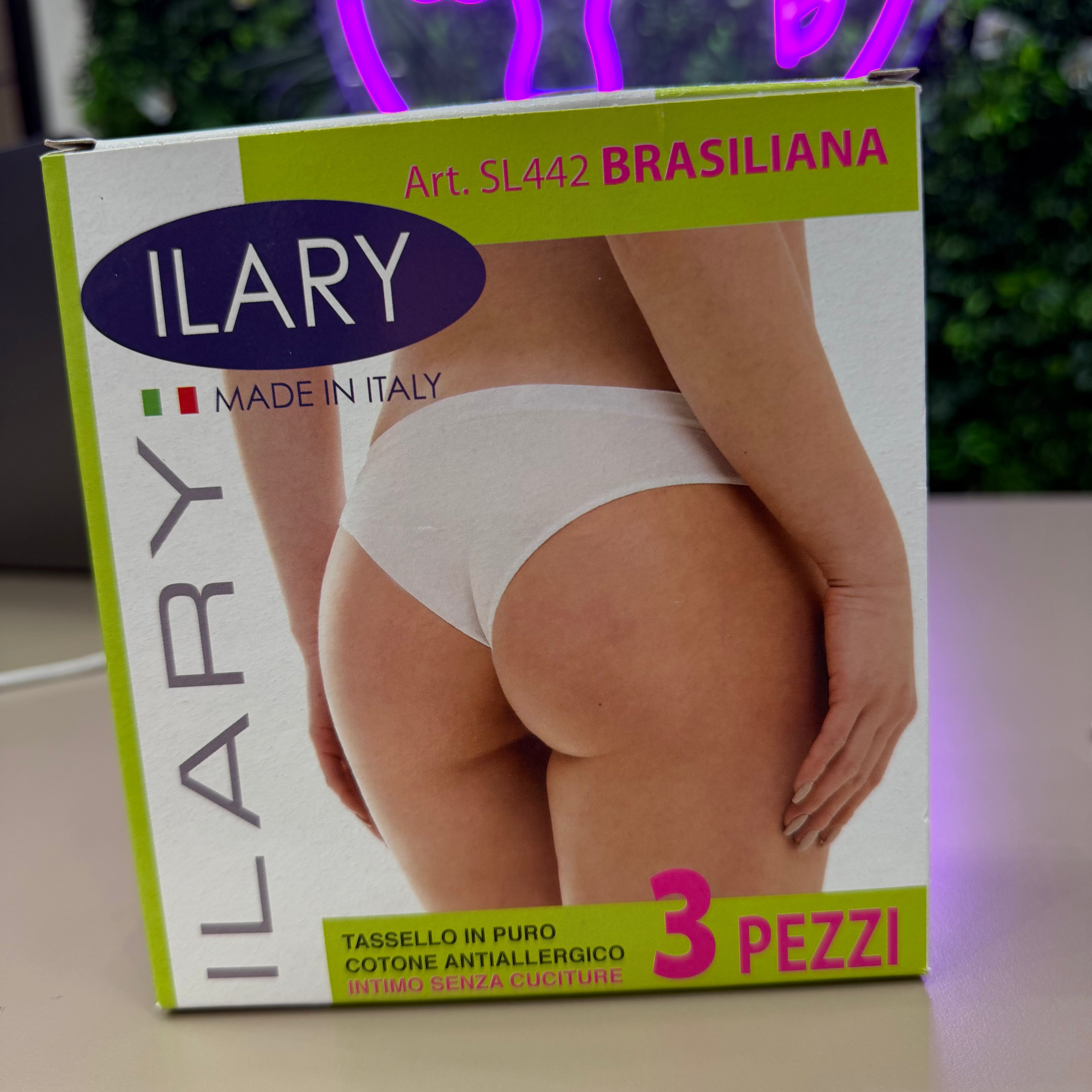 Slip Brasiliana 3 Pezzi Microfibra Ilary