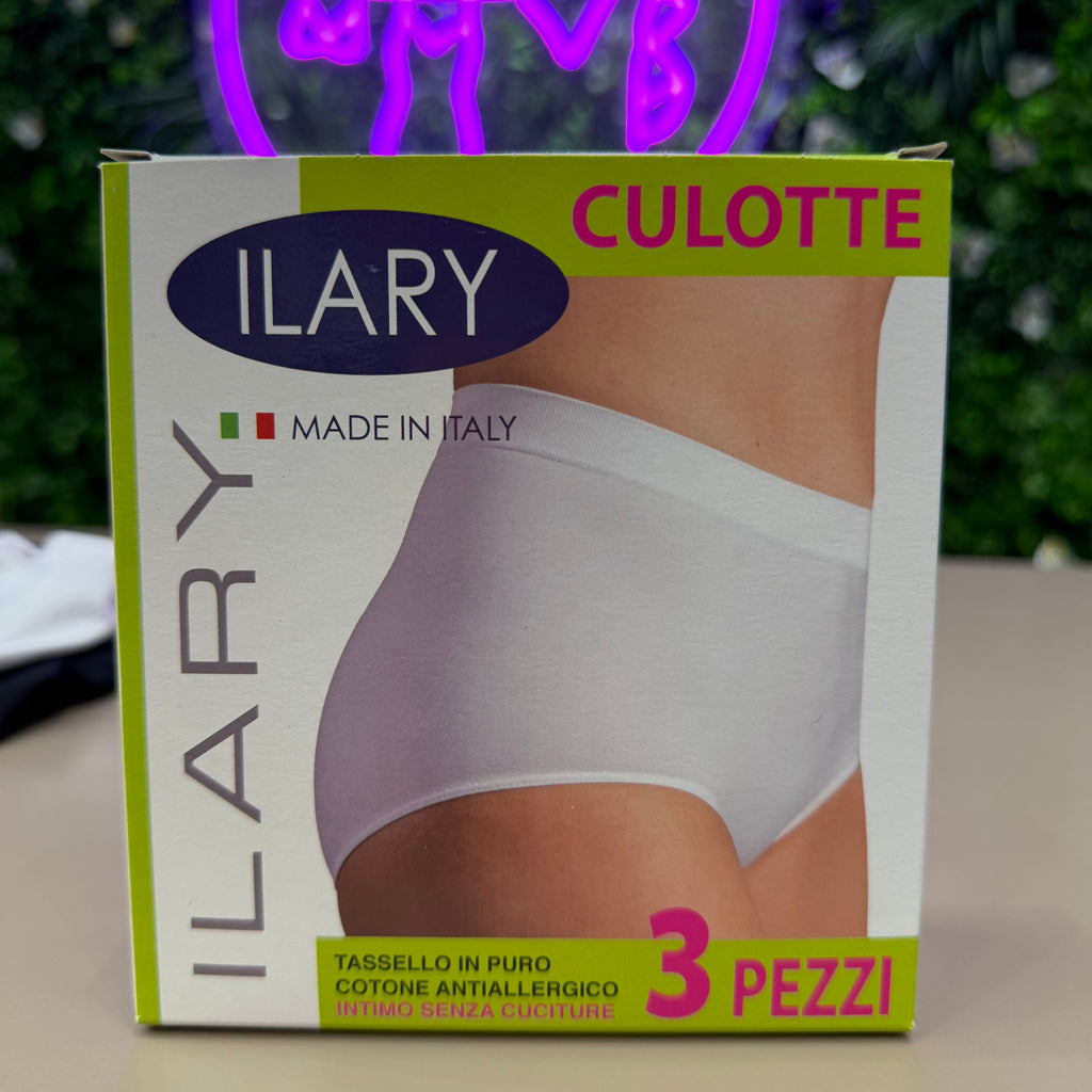 Slip Culotte 3 Pezzi Microfibra Ilary