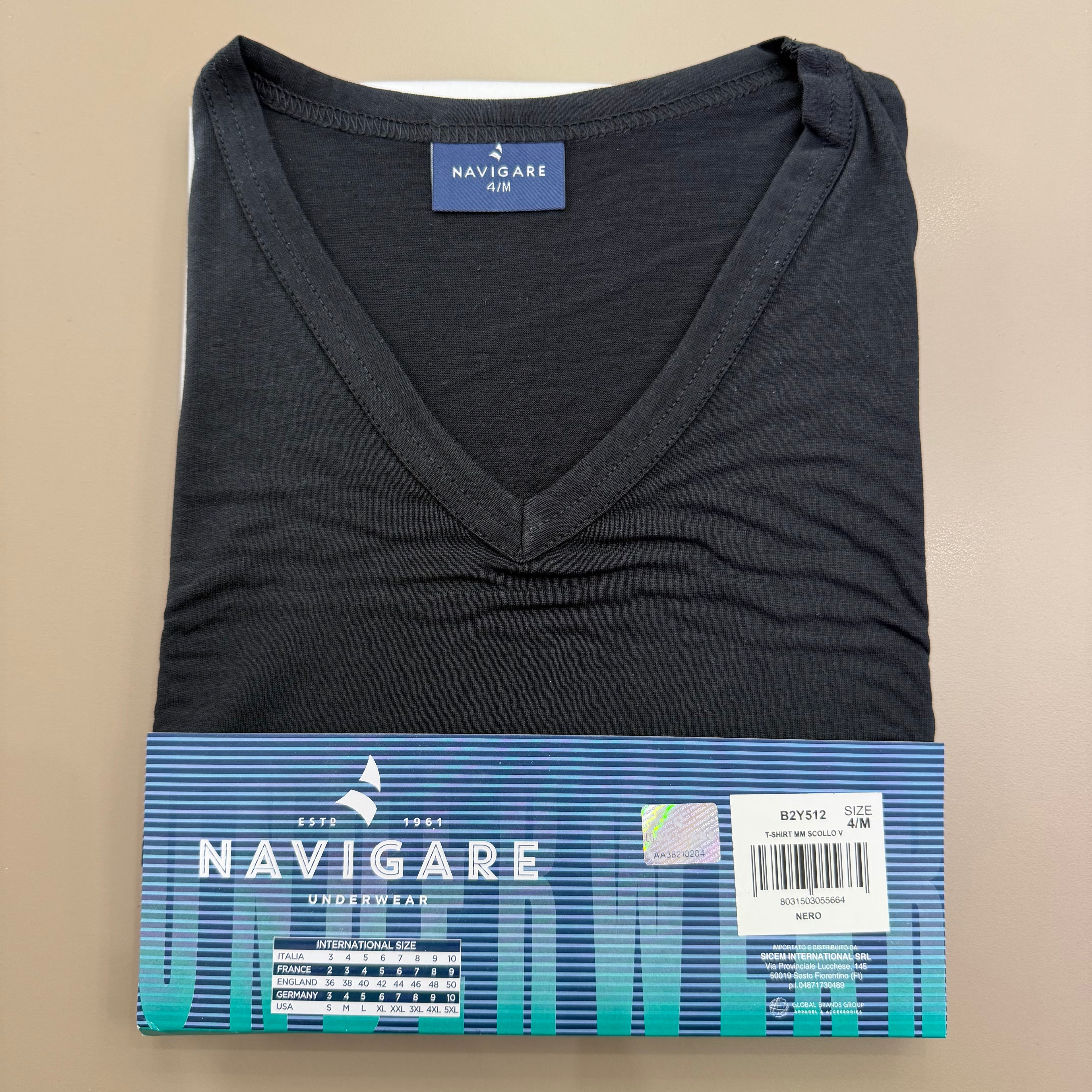 T-shirt Scollo V Navigare