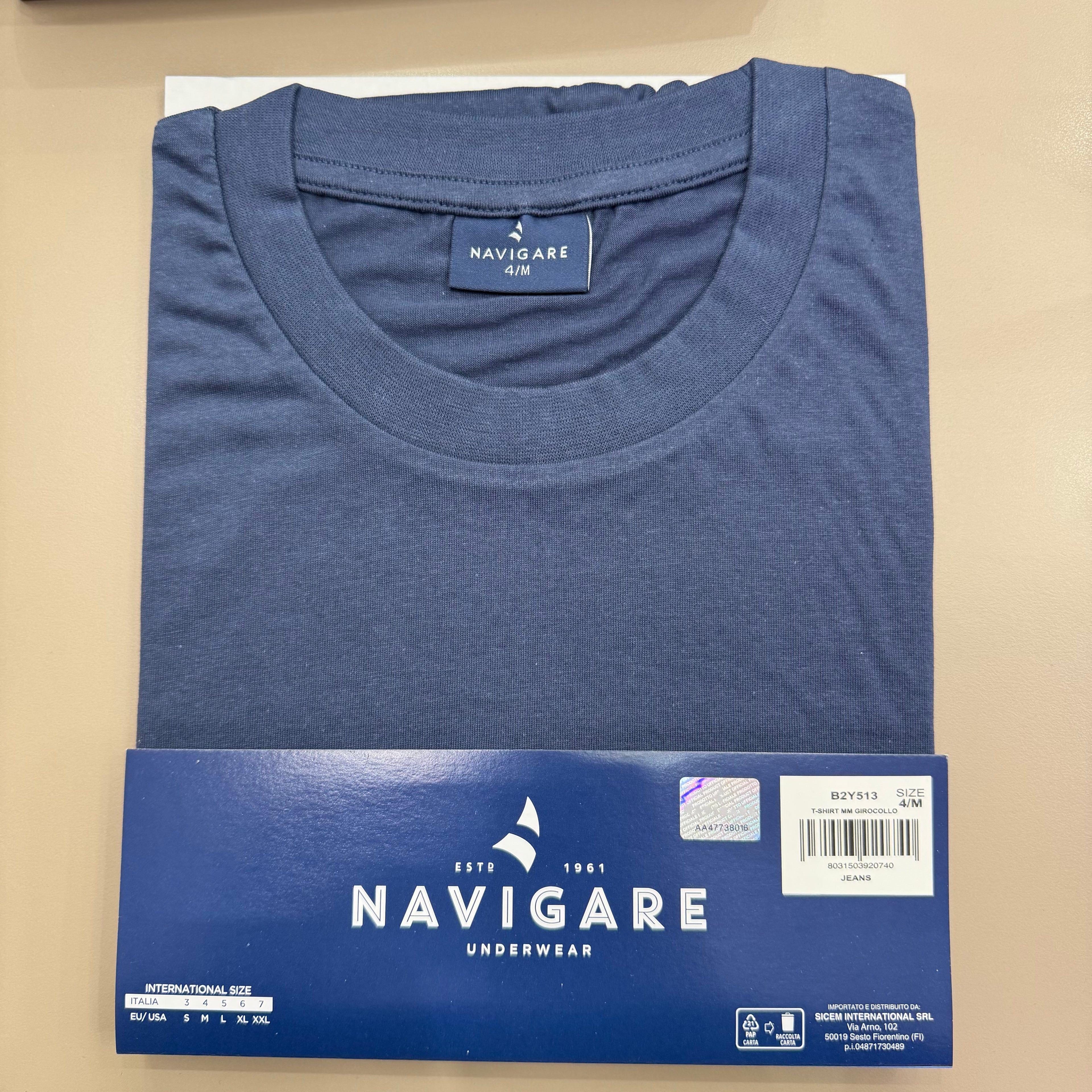 T-shirt girocollo Navigare