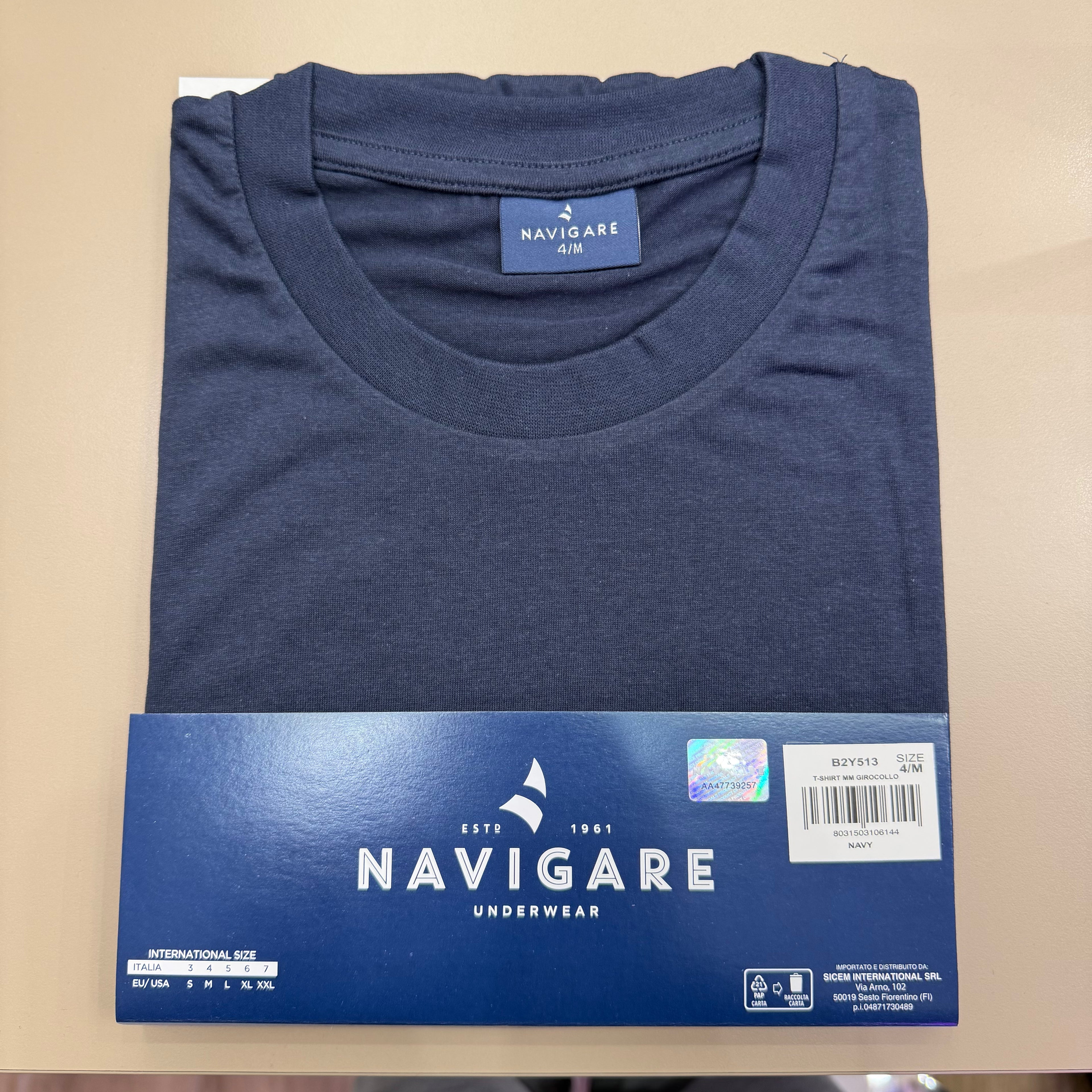 T-shirt girocollo Navigare