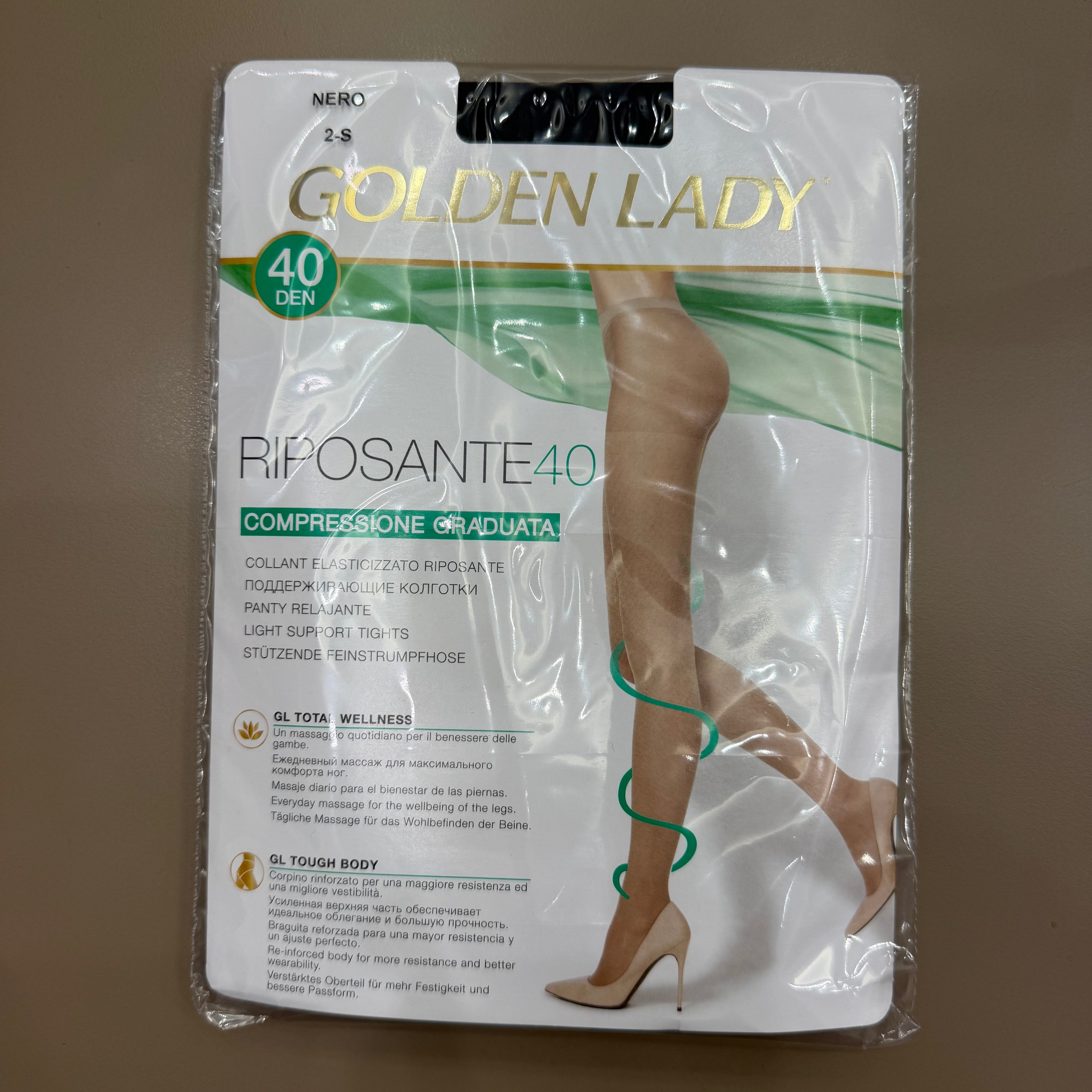 Calze 40 Den Riposanti Golde Lady
