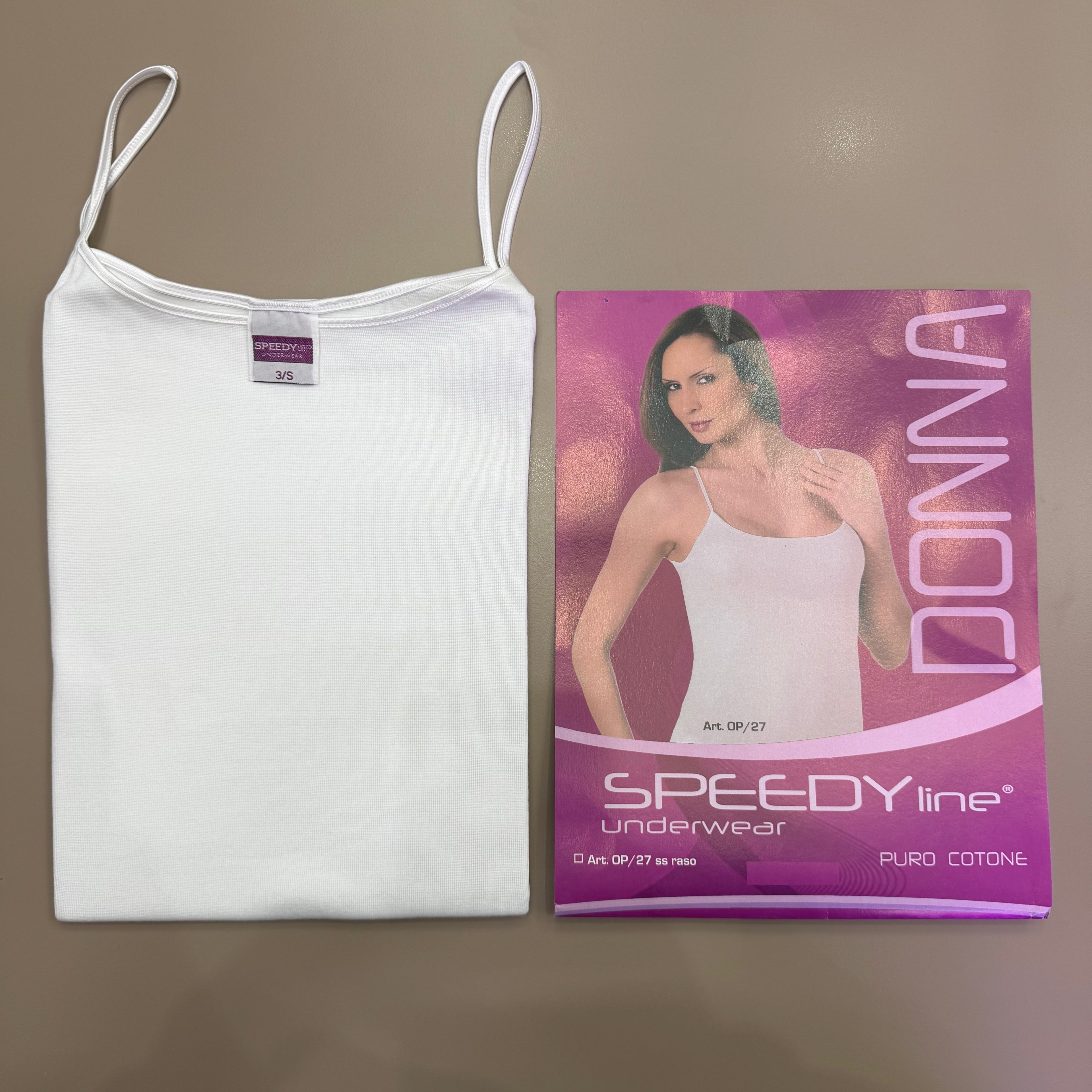 Canotta Spallina Donna
