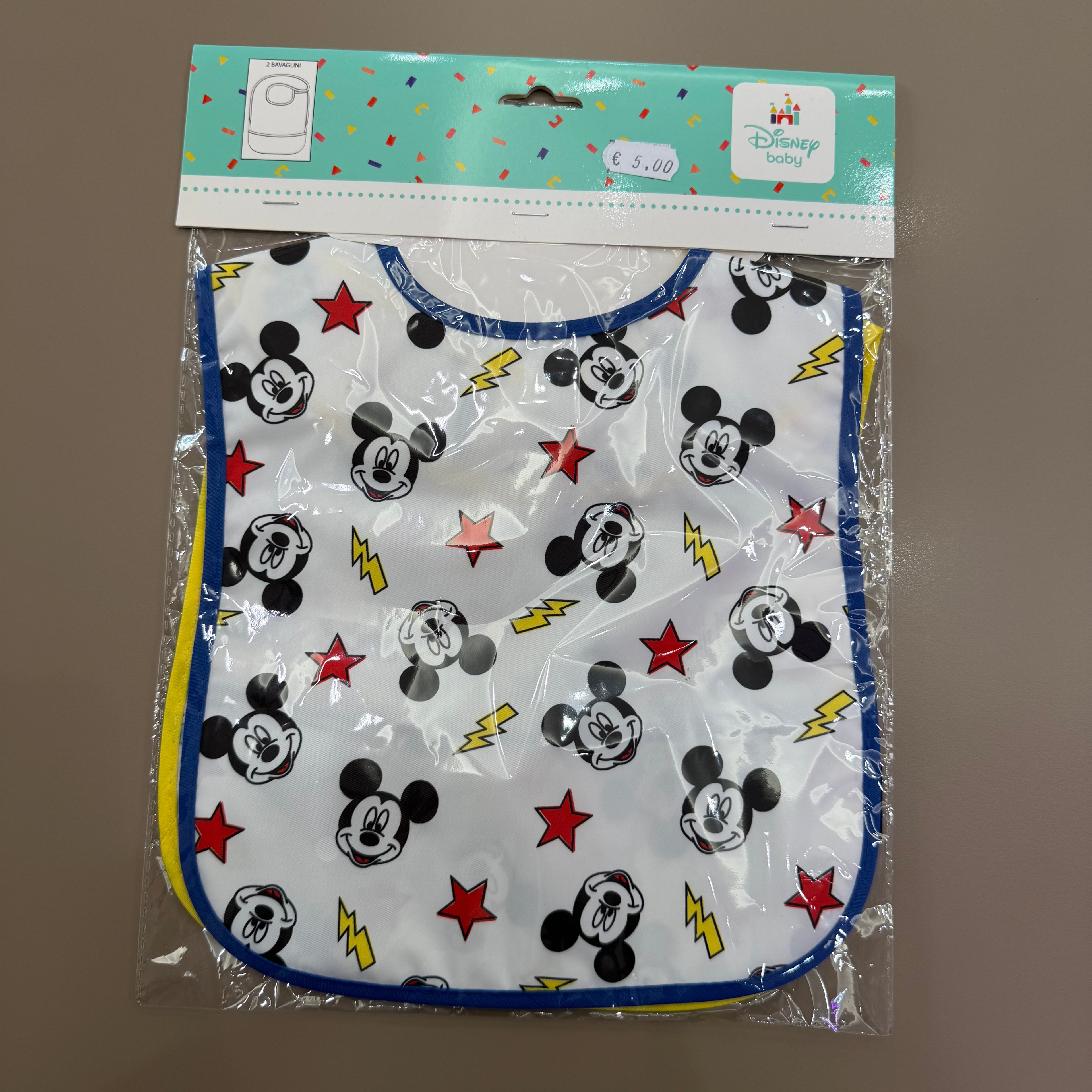 Bavette Disney 2 pezzi Idrorepellente