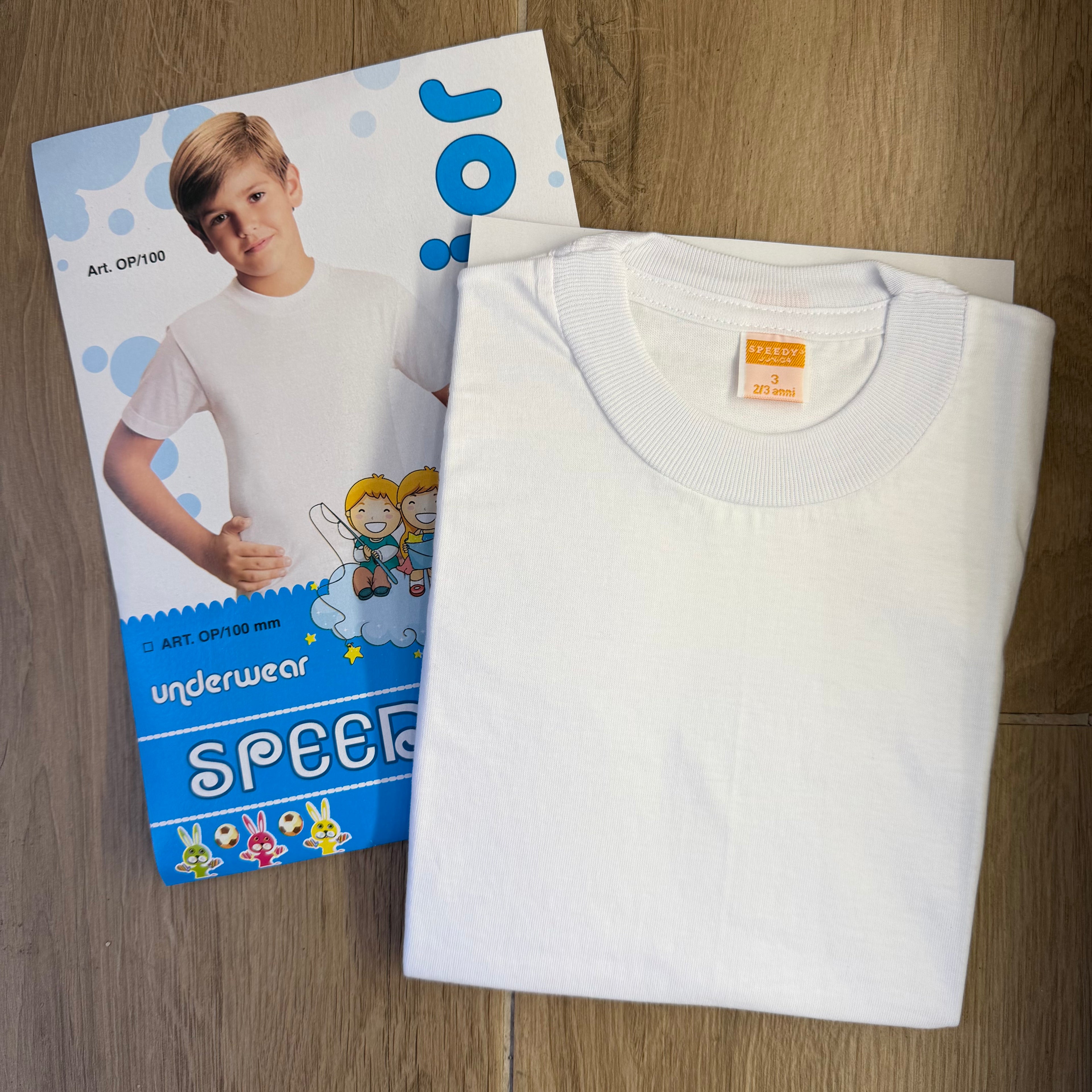 Mezza Manica Bimbo Cotone Speedy