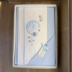 Lenzuola Compoè Culla 85X120 Celeste