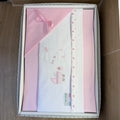 Lenzuola Compose Culla 85X120 Rosa