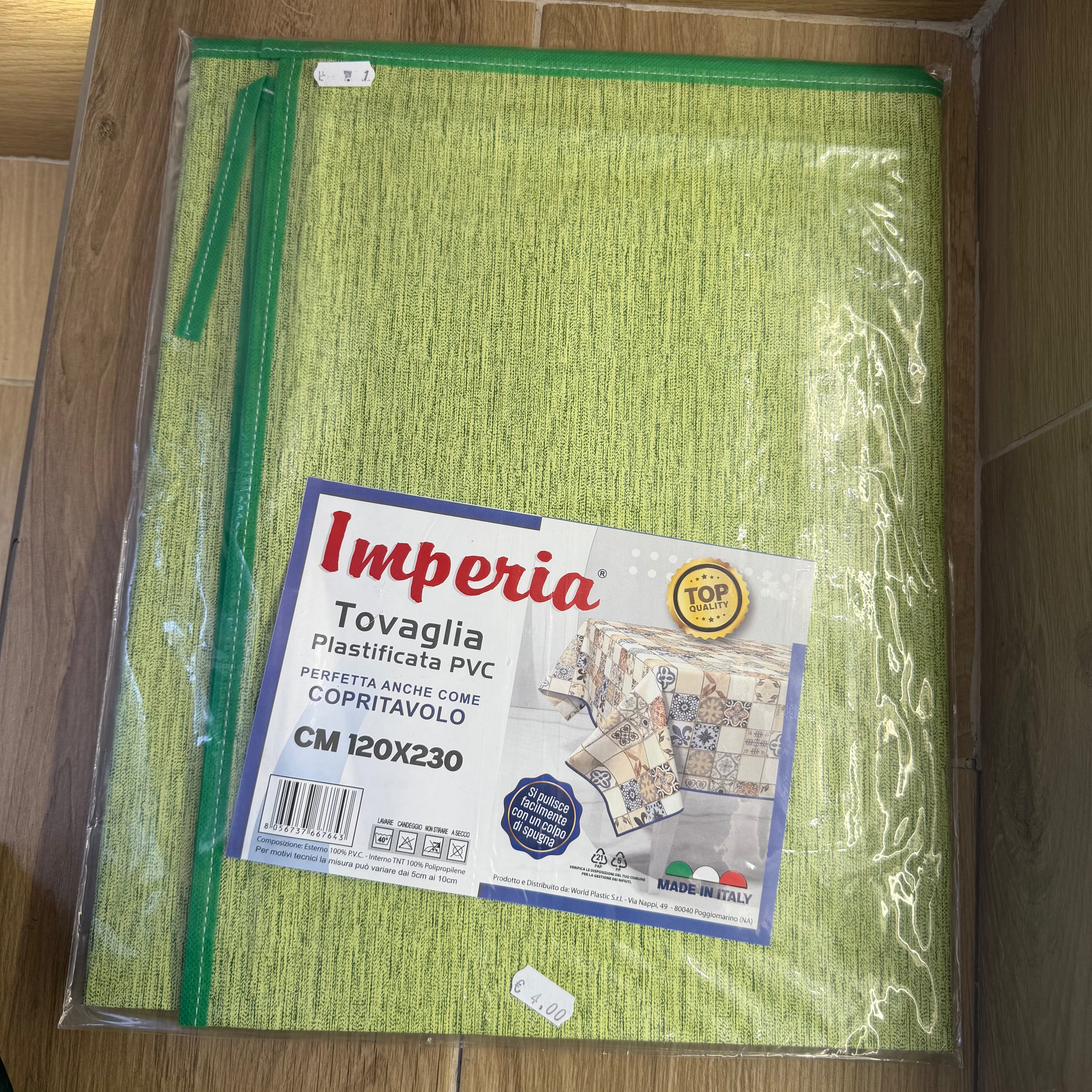 Tovaglia Plastica X12 "120X130"