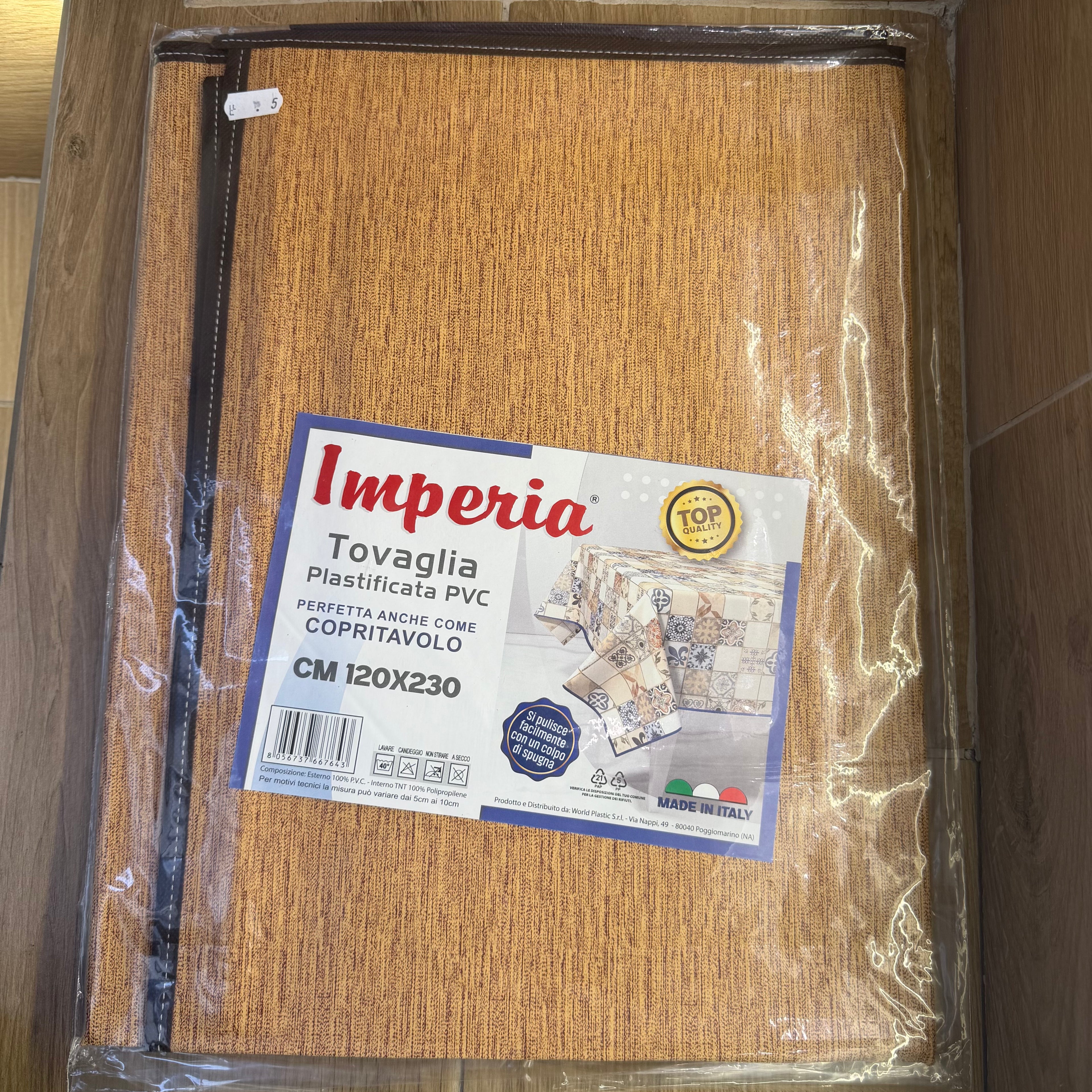 Tovaglia Plastica X12 "120X130"