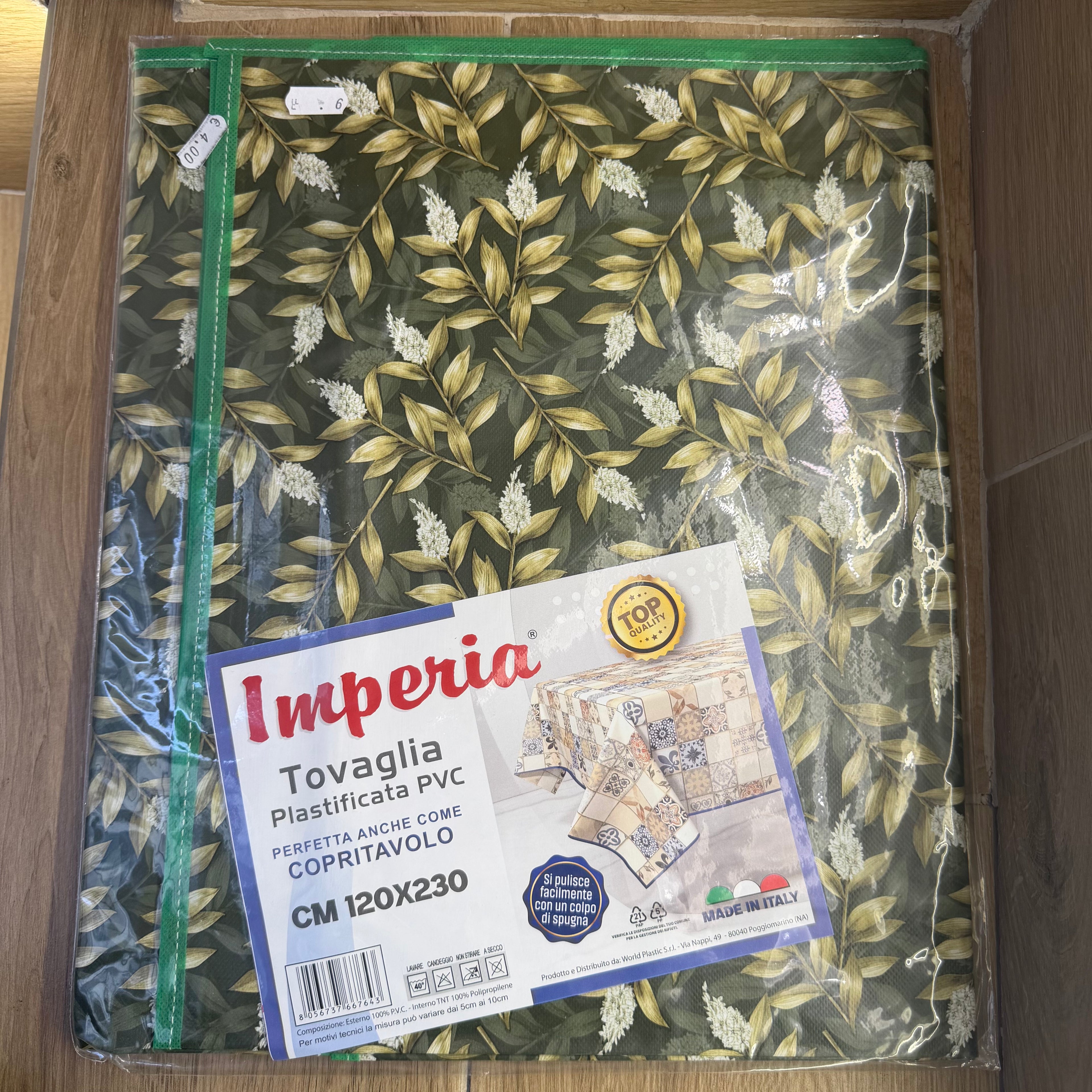Tovaglia Plastica X12 "120X130"