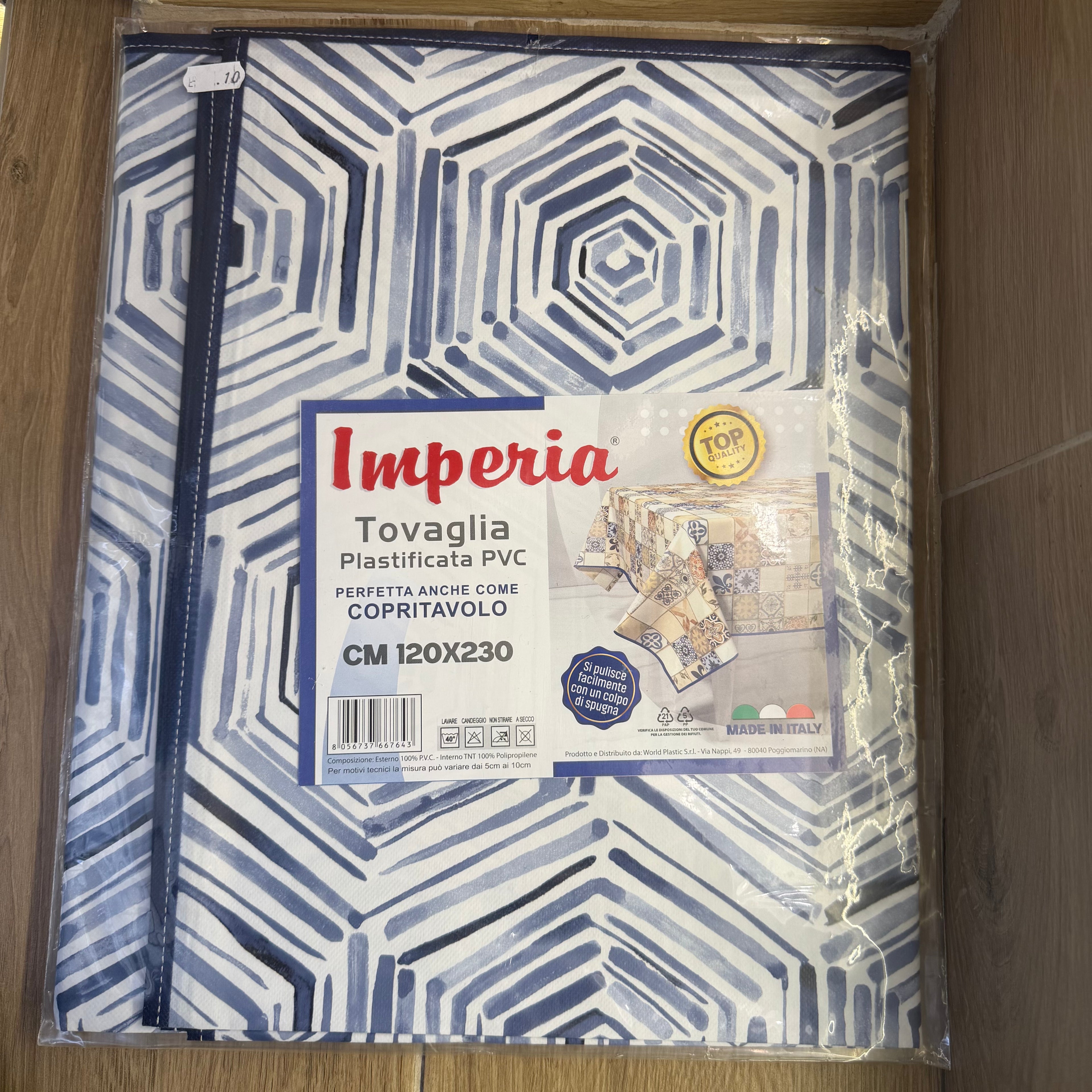 Tovaglia Plastica X12 "120X130"