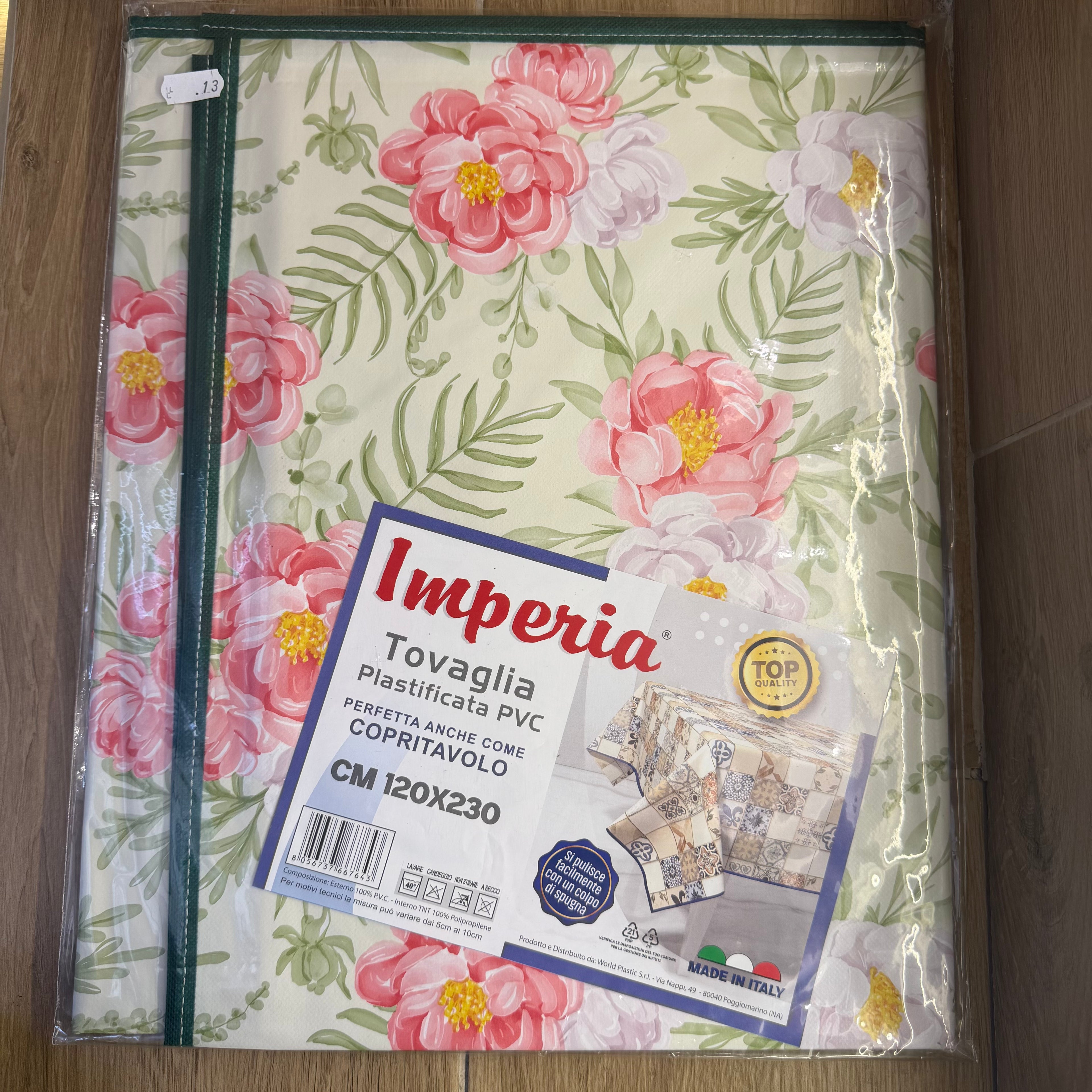 Tovaglia Plastica X12 "120X130"