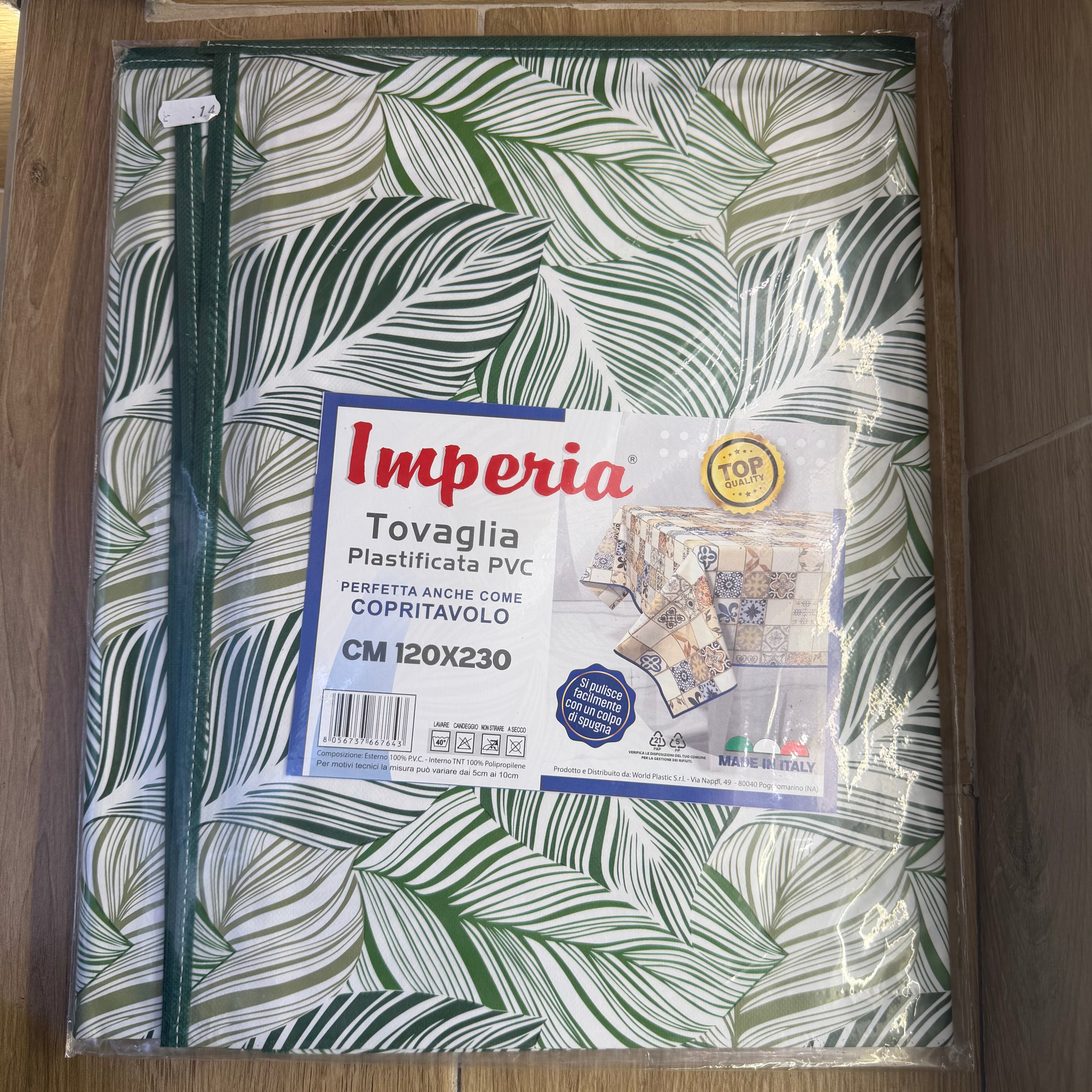 Tovaglia Plastica X12 "120X130"