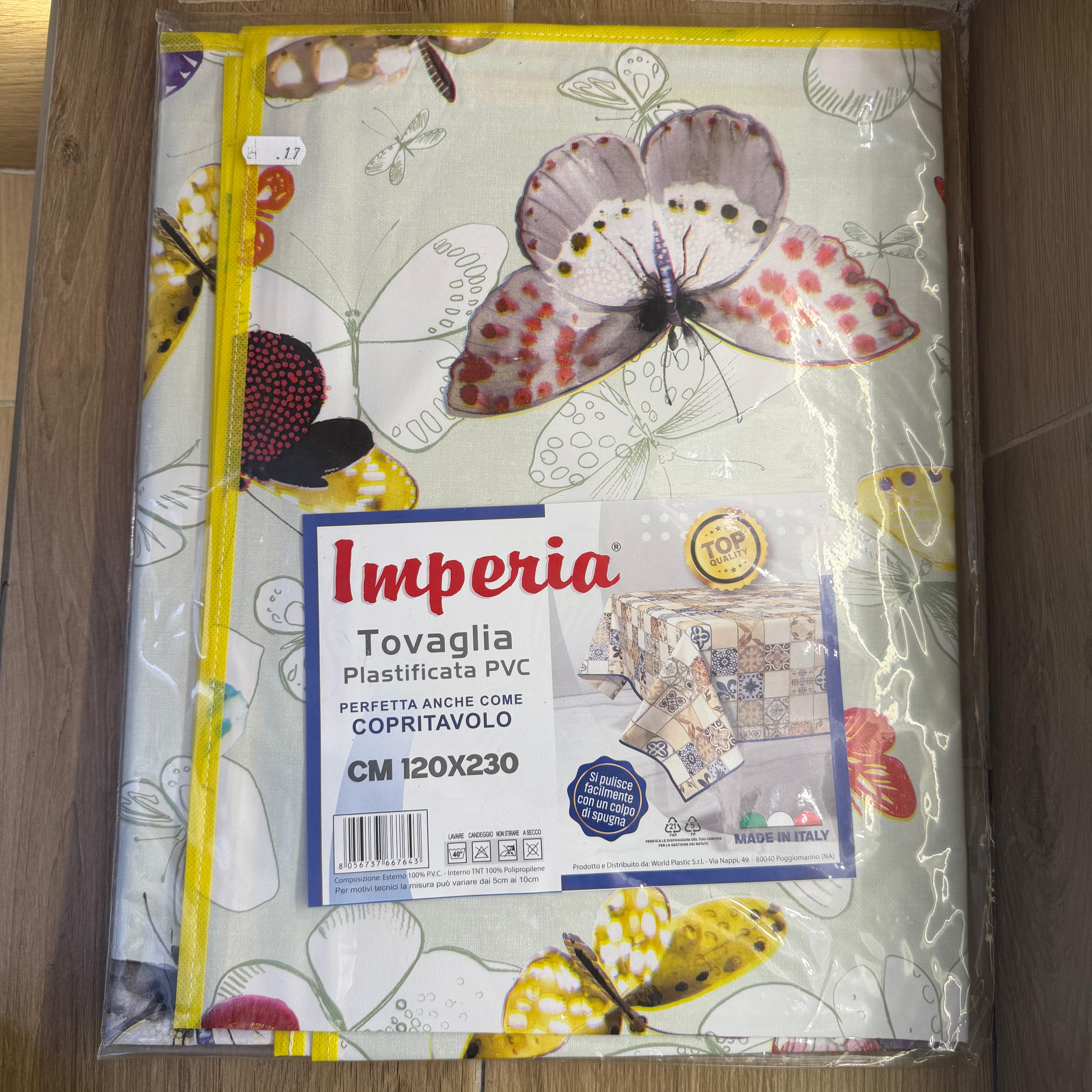 Tovaglia Plastica X12 "120X130"