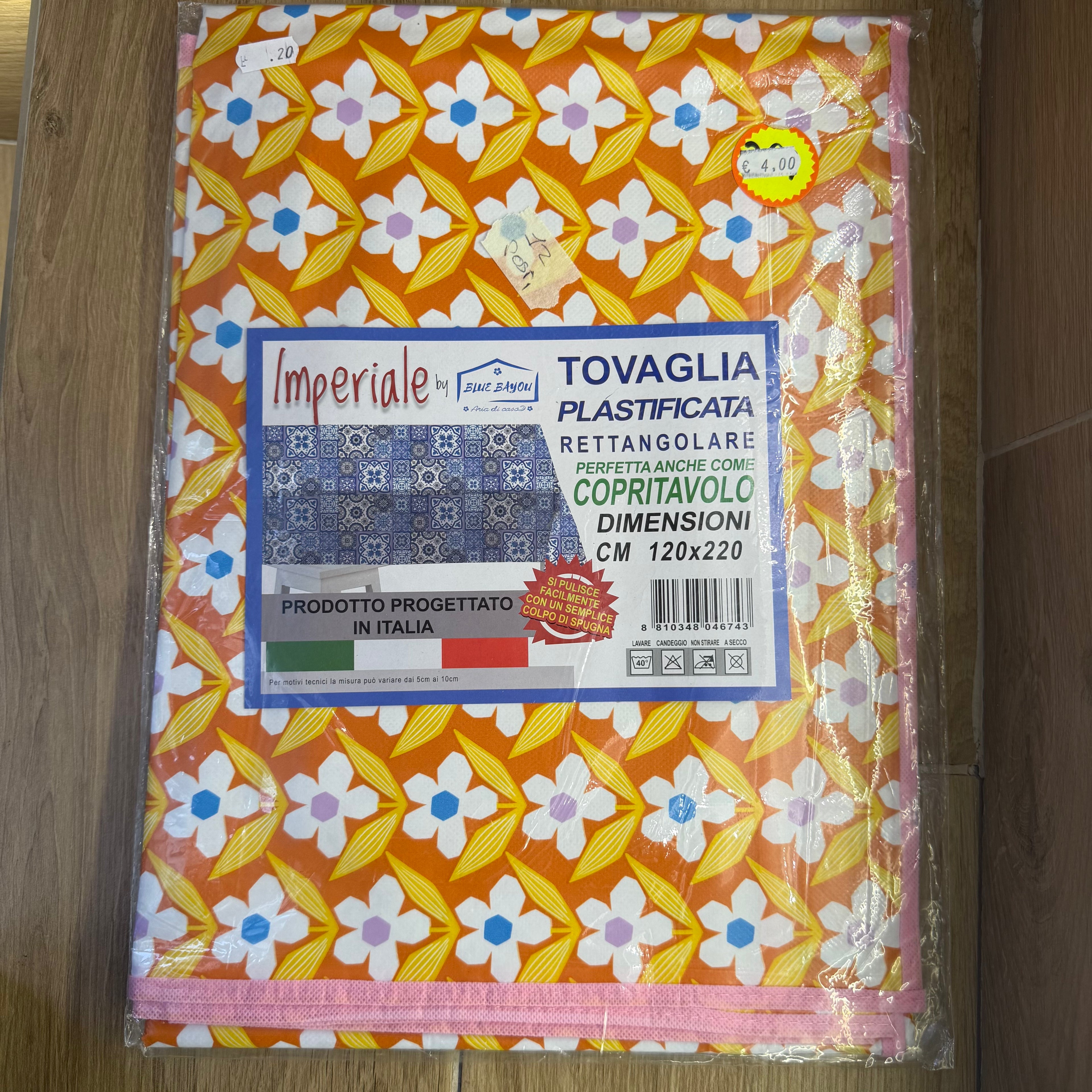Tovaglia Plastica X12 "120X130"