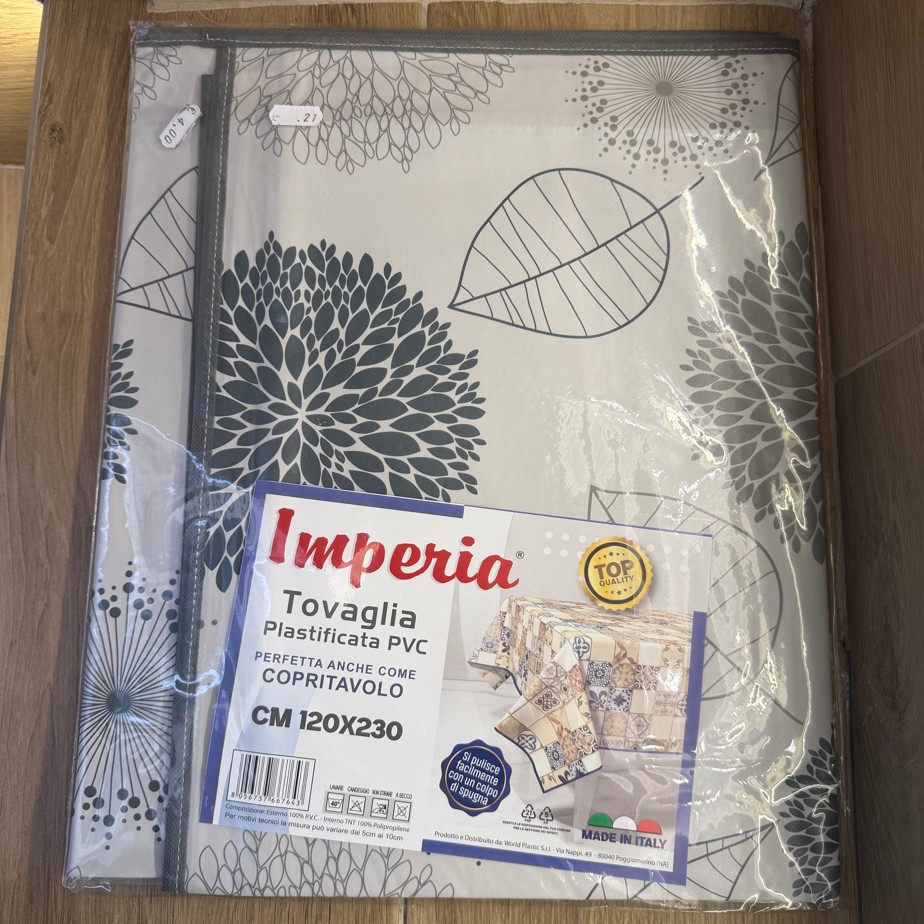Tovaglia Plastica X12 "120X130"