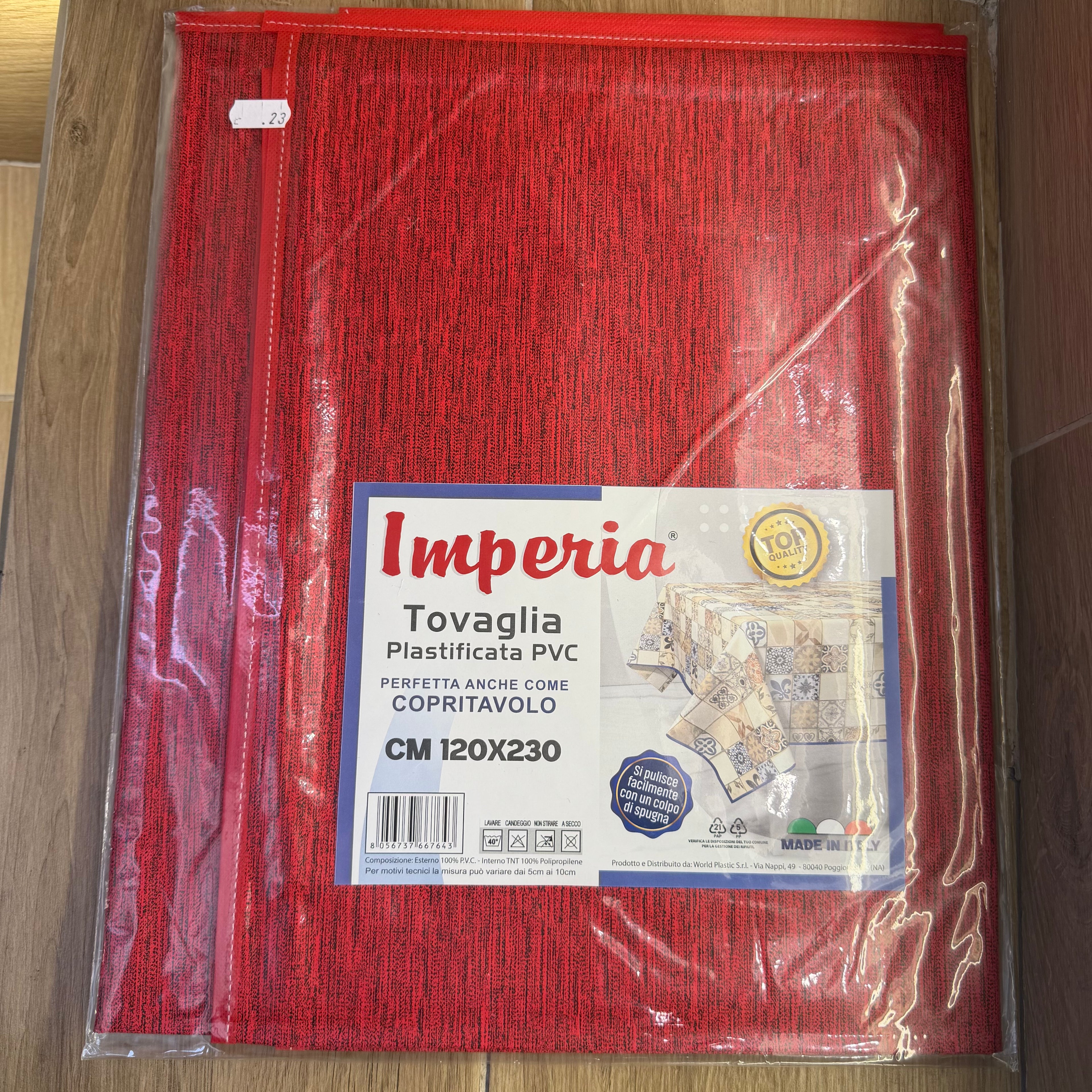 Tovaglia Plastica X12 "120X130"