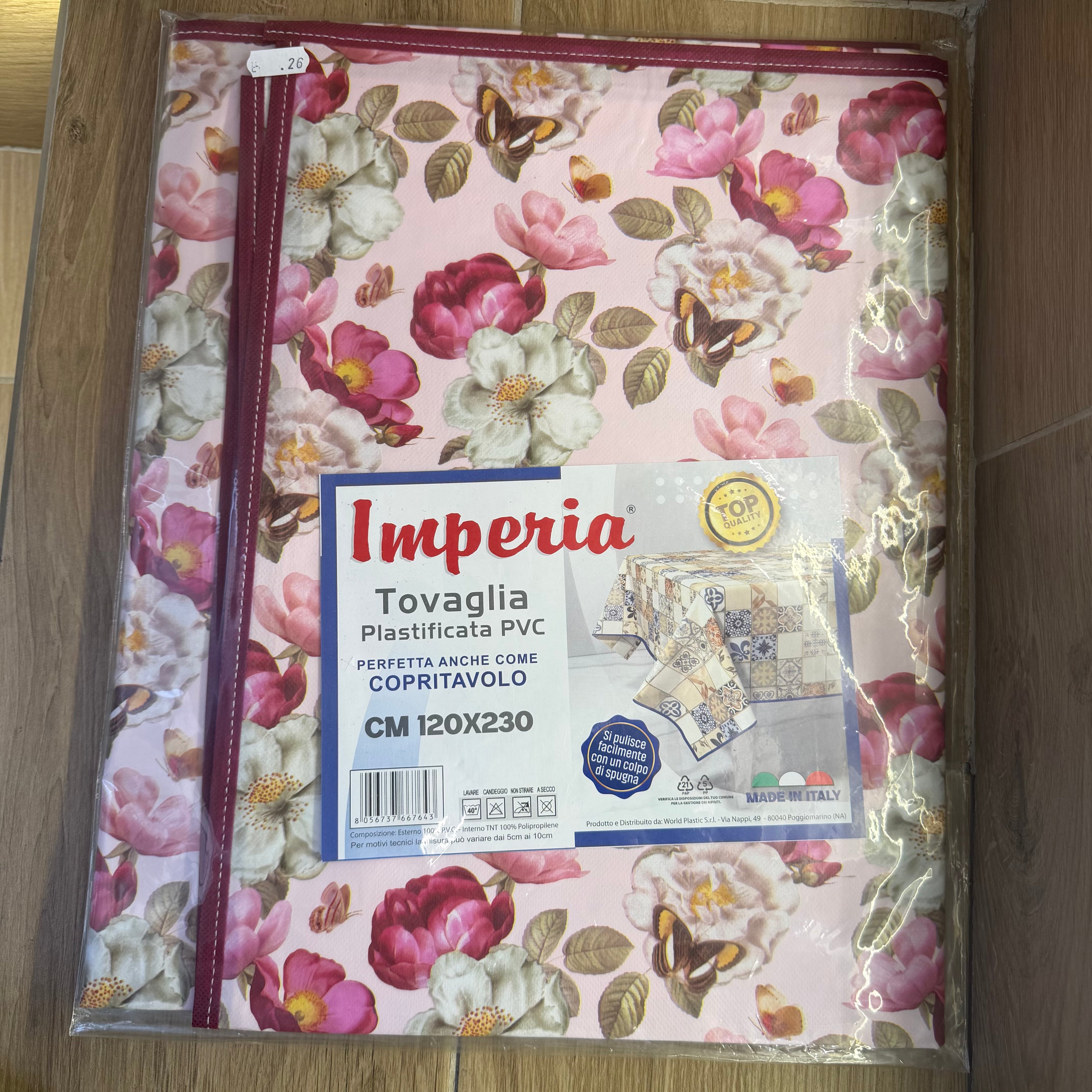 Tovaglia Plastica X12 "120X130"