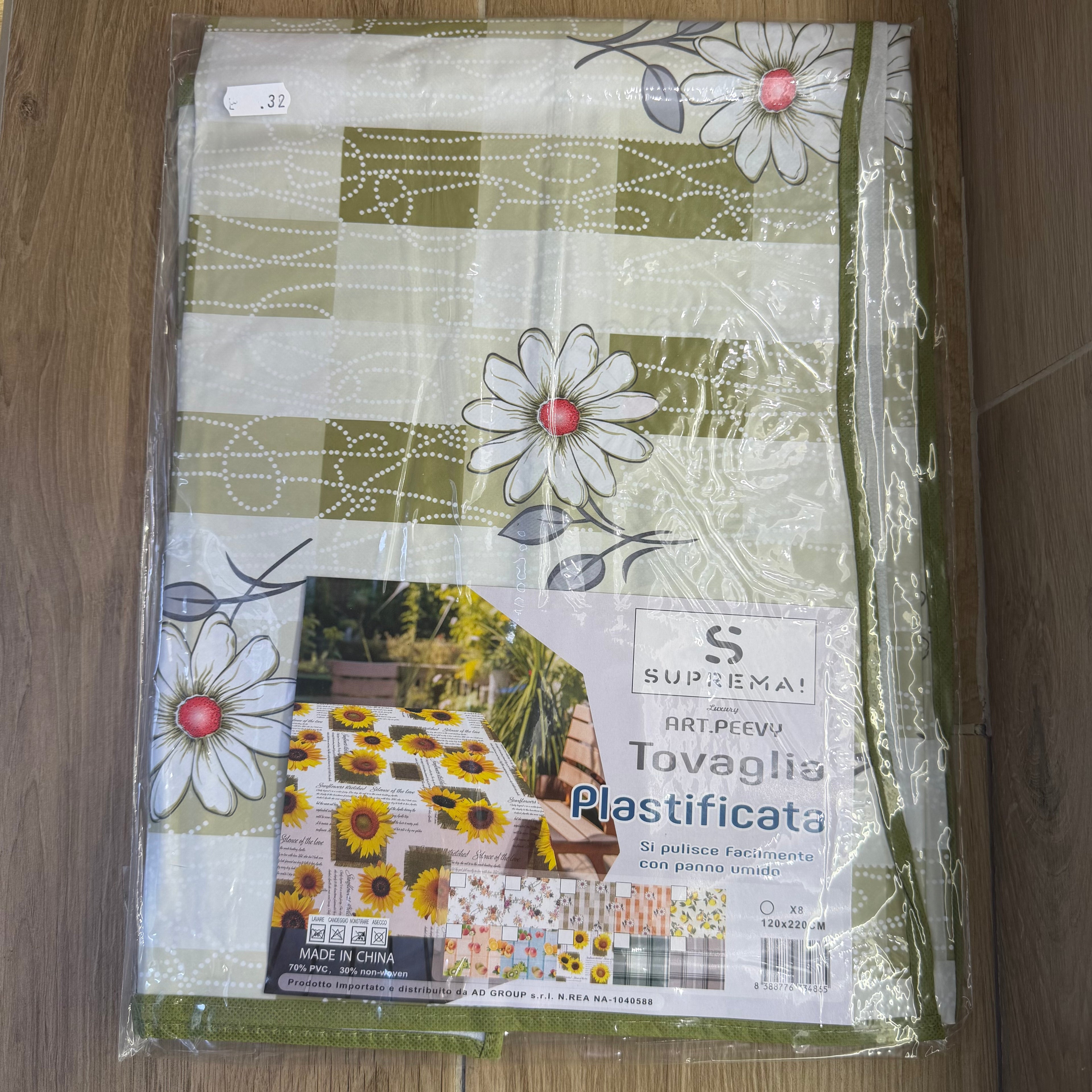 Tovaglia Plastica X12 "120X130"