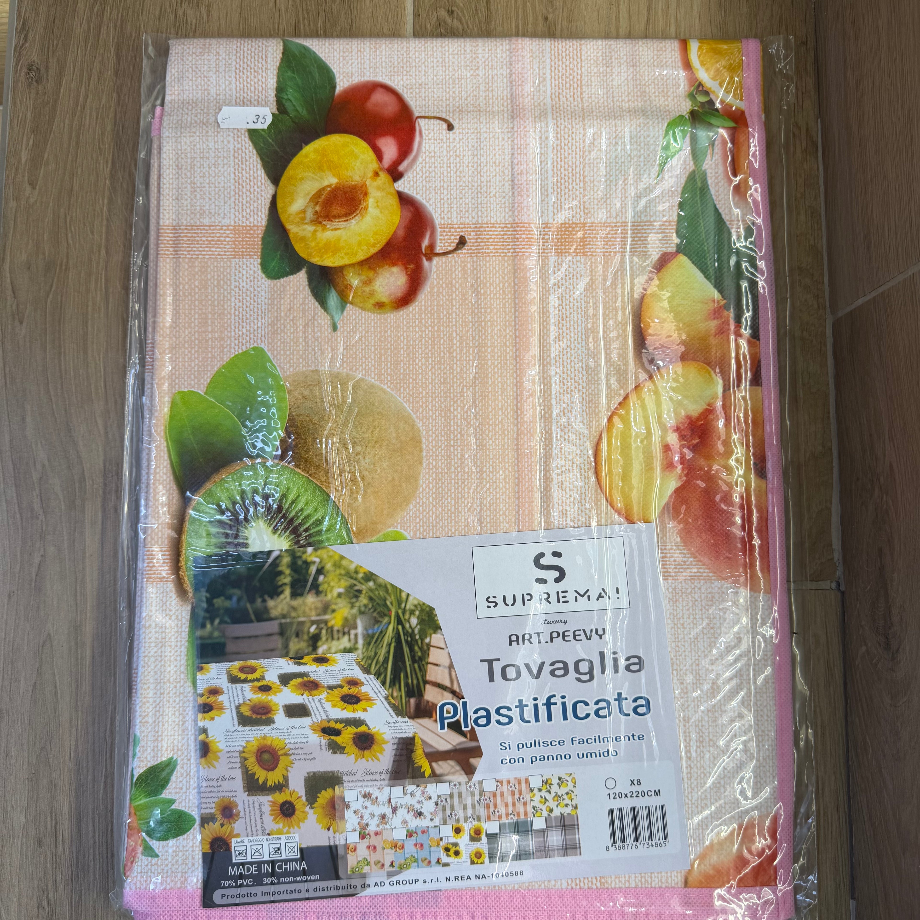 Tovaglia Plastica X12 "120X130"