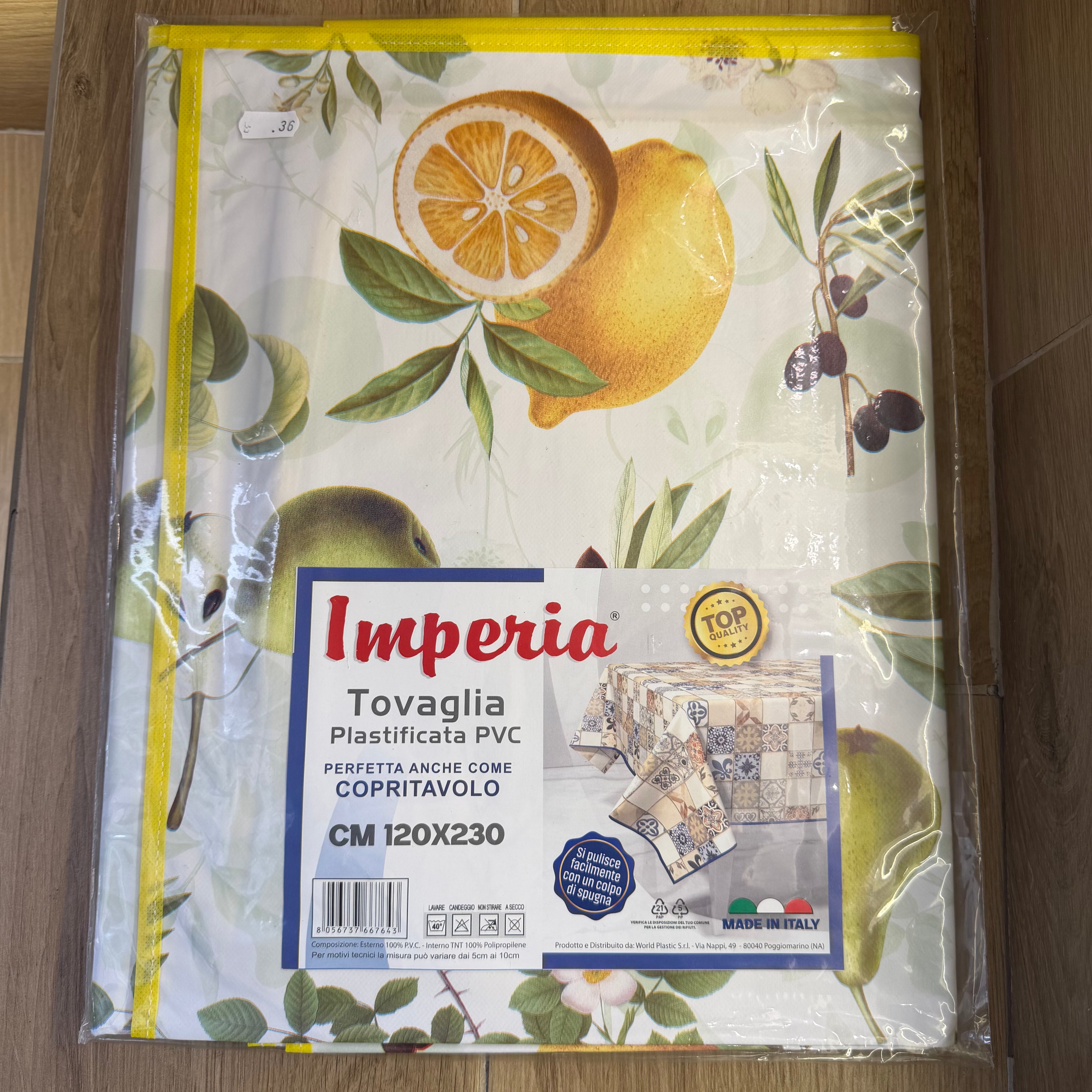 Tovaglia Plastica X12 "120X130"