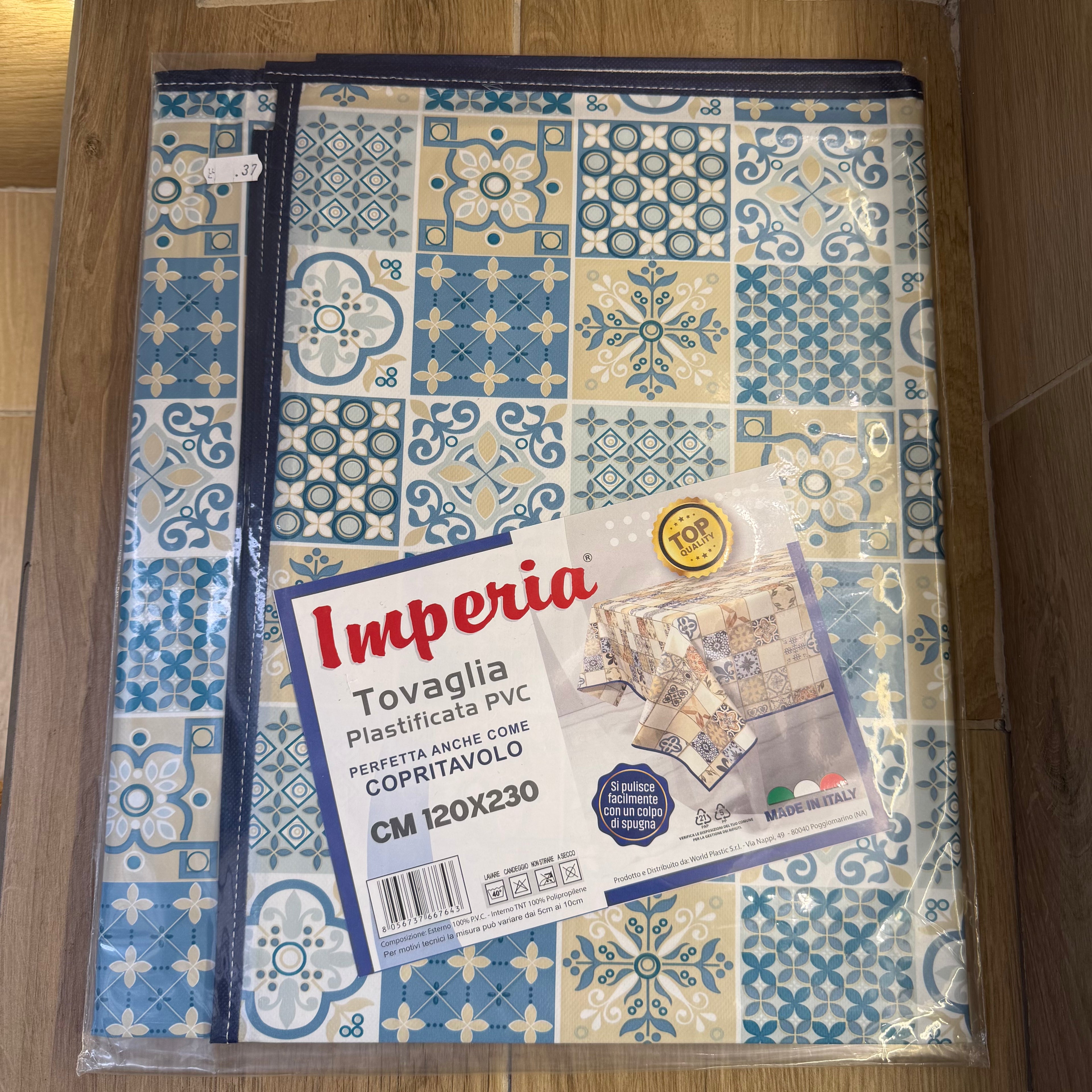 Tovaglia Plastica X12 "120X130"