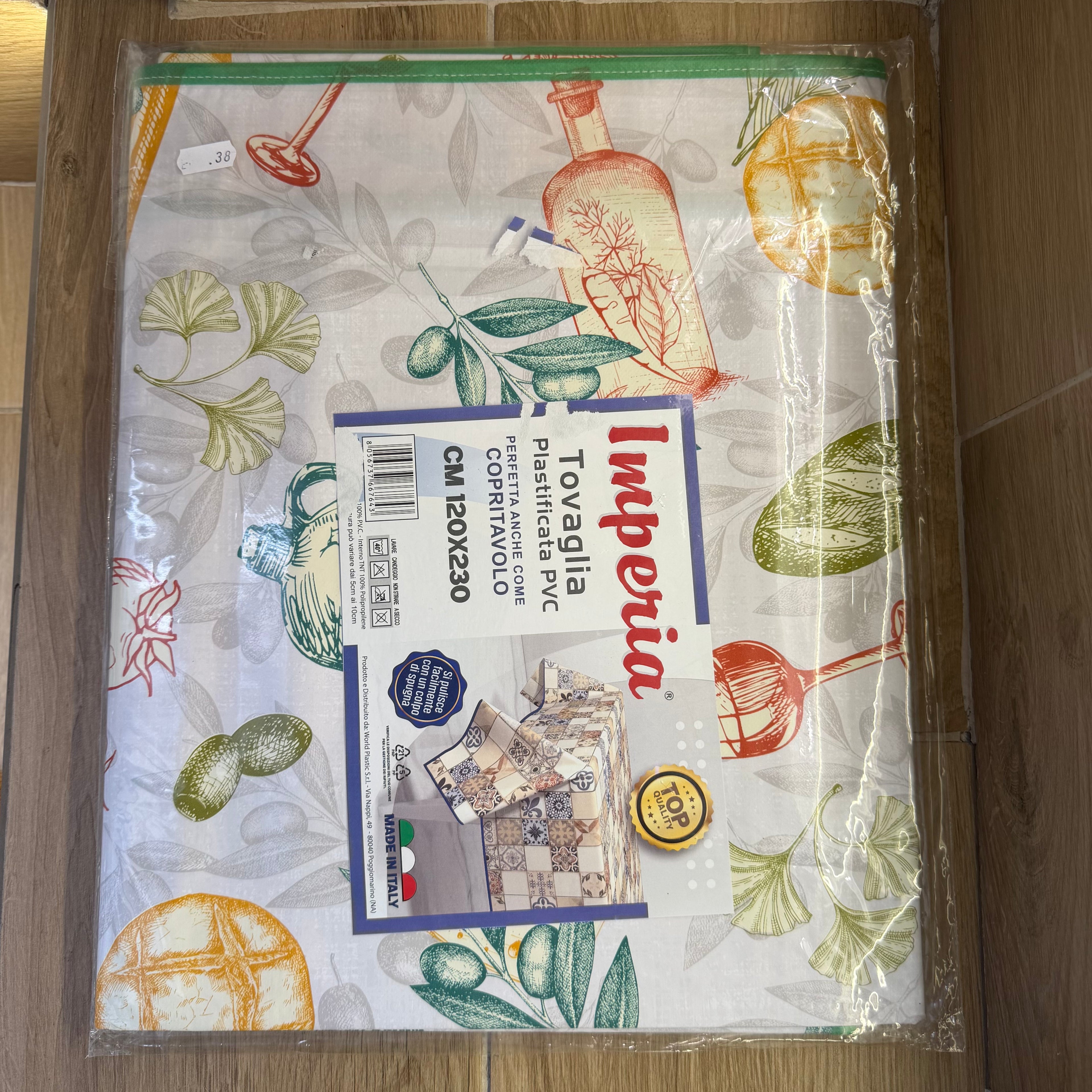 Tovaglia Plastica X12 "120X130"