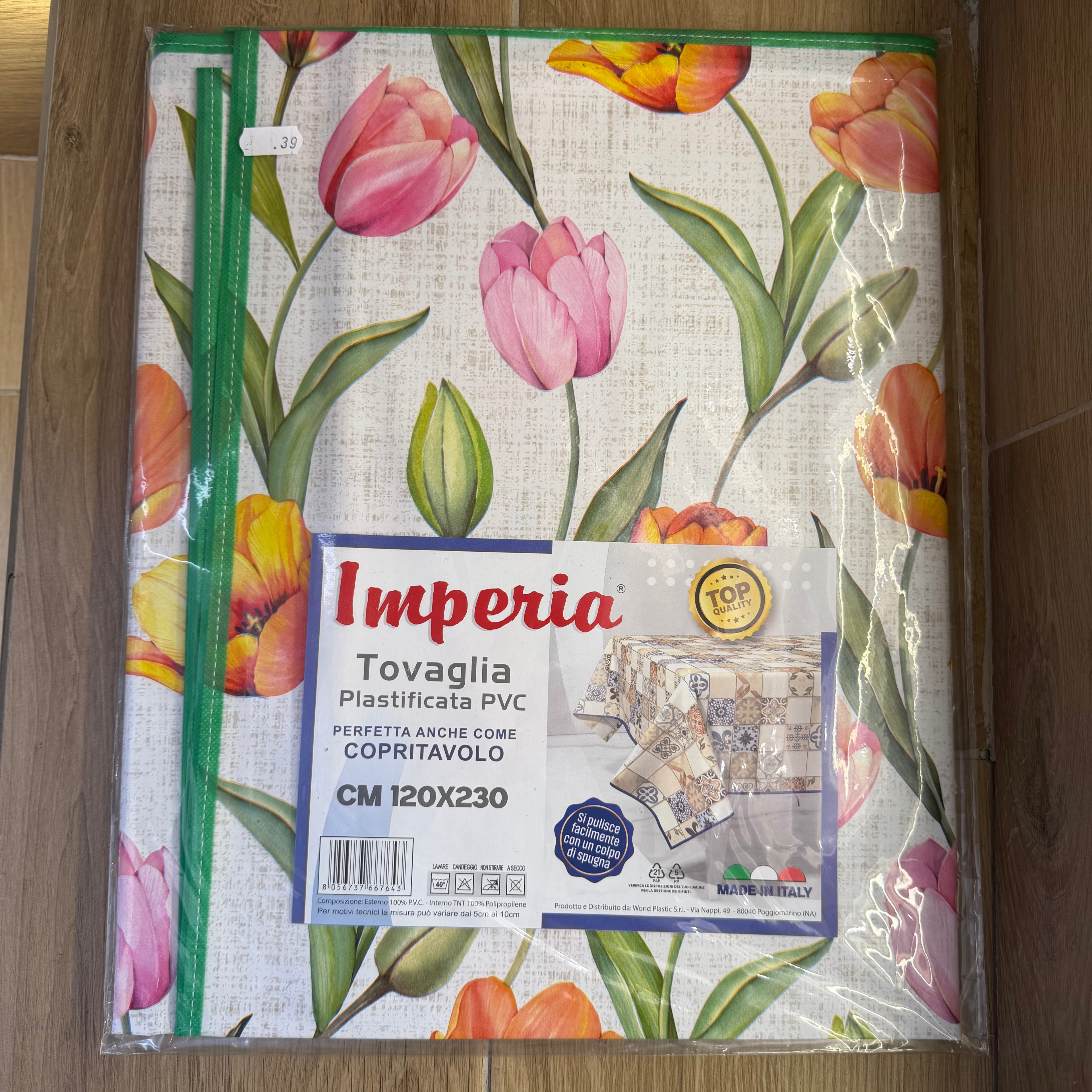 Tovaglia Plastica X12 "120X130"