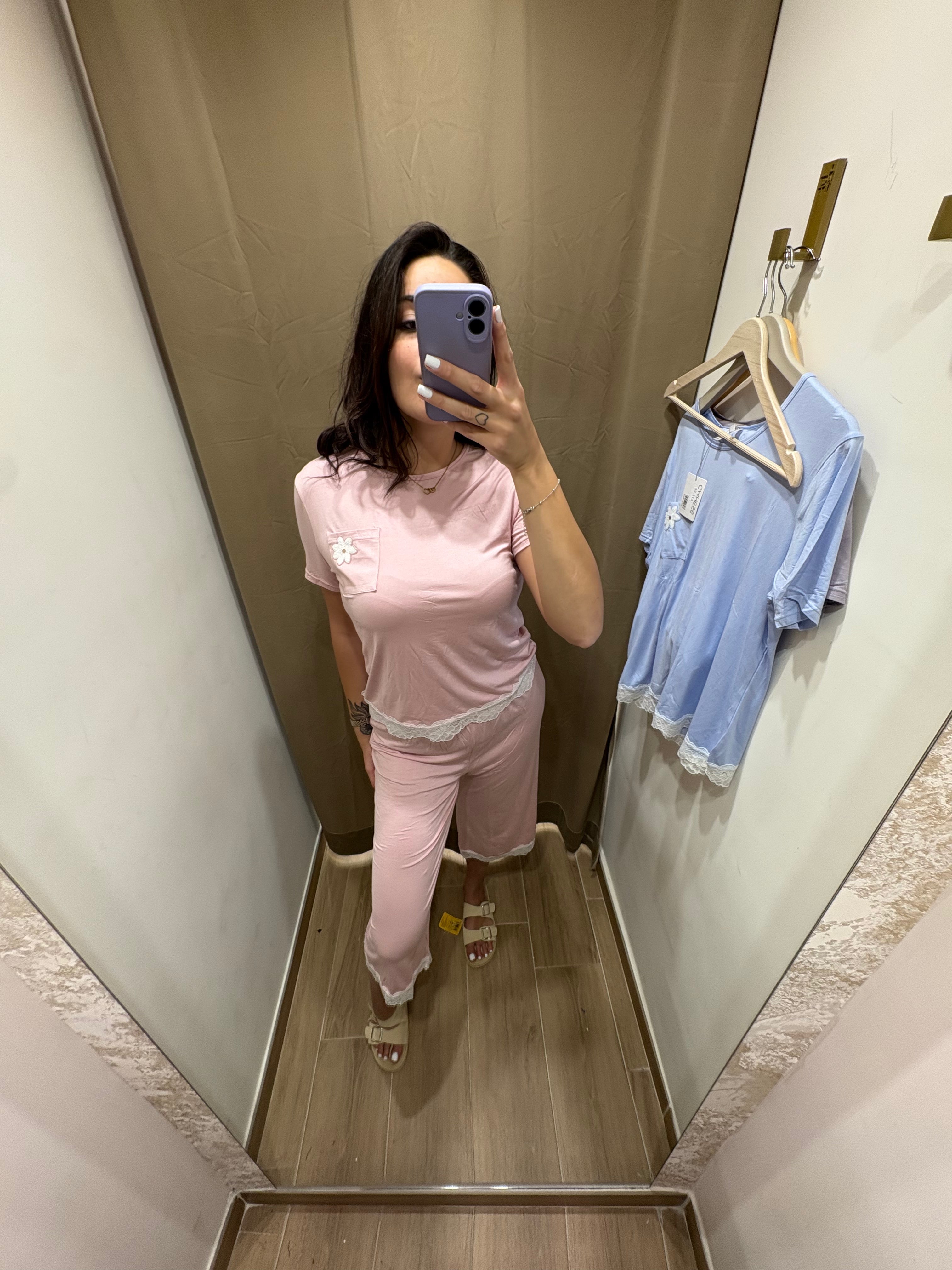 Pigiama Pinocchietto Da Donna Caress Y1728
