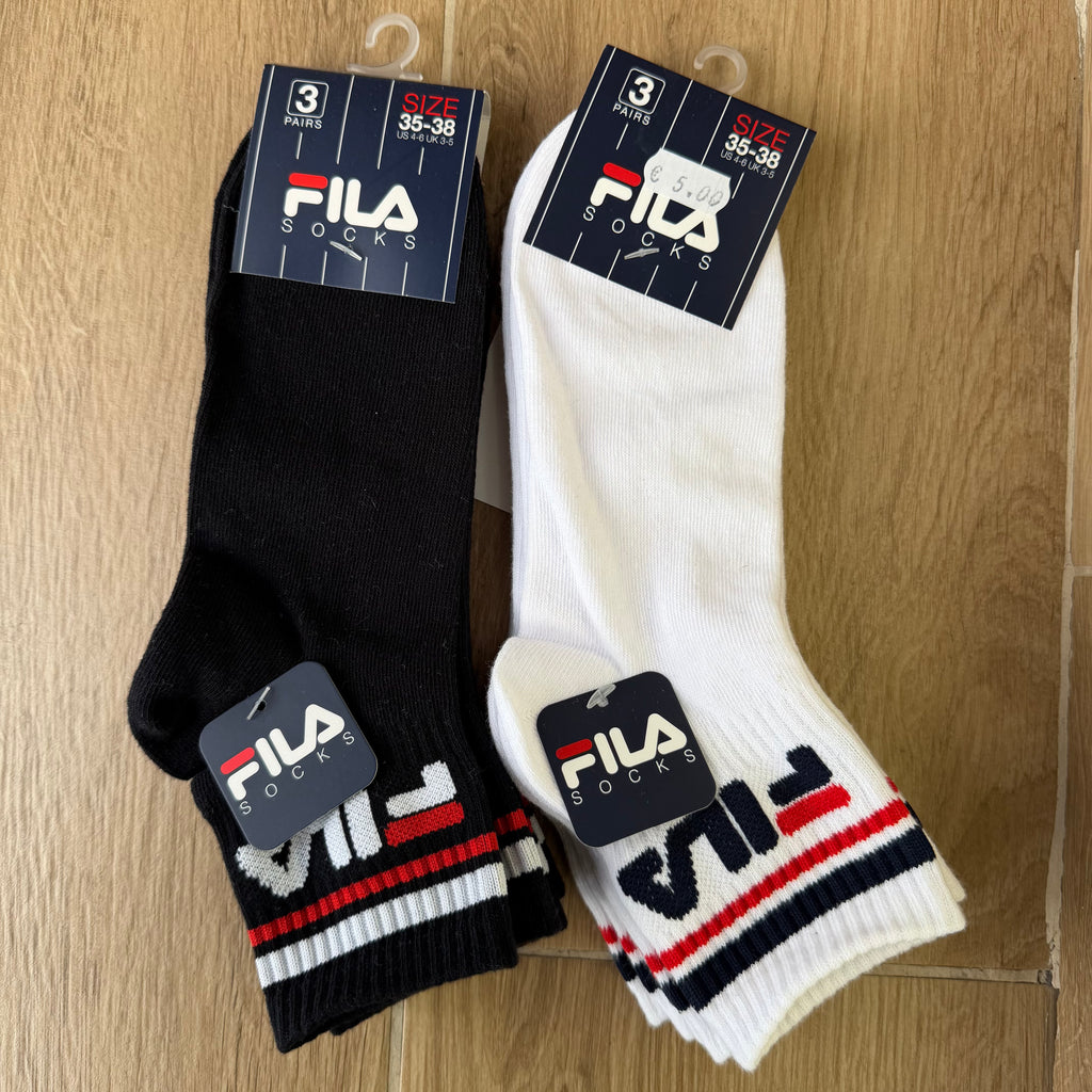 Calzini Fila Unisex 3 Paia