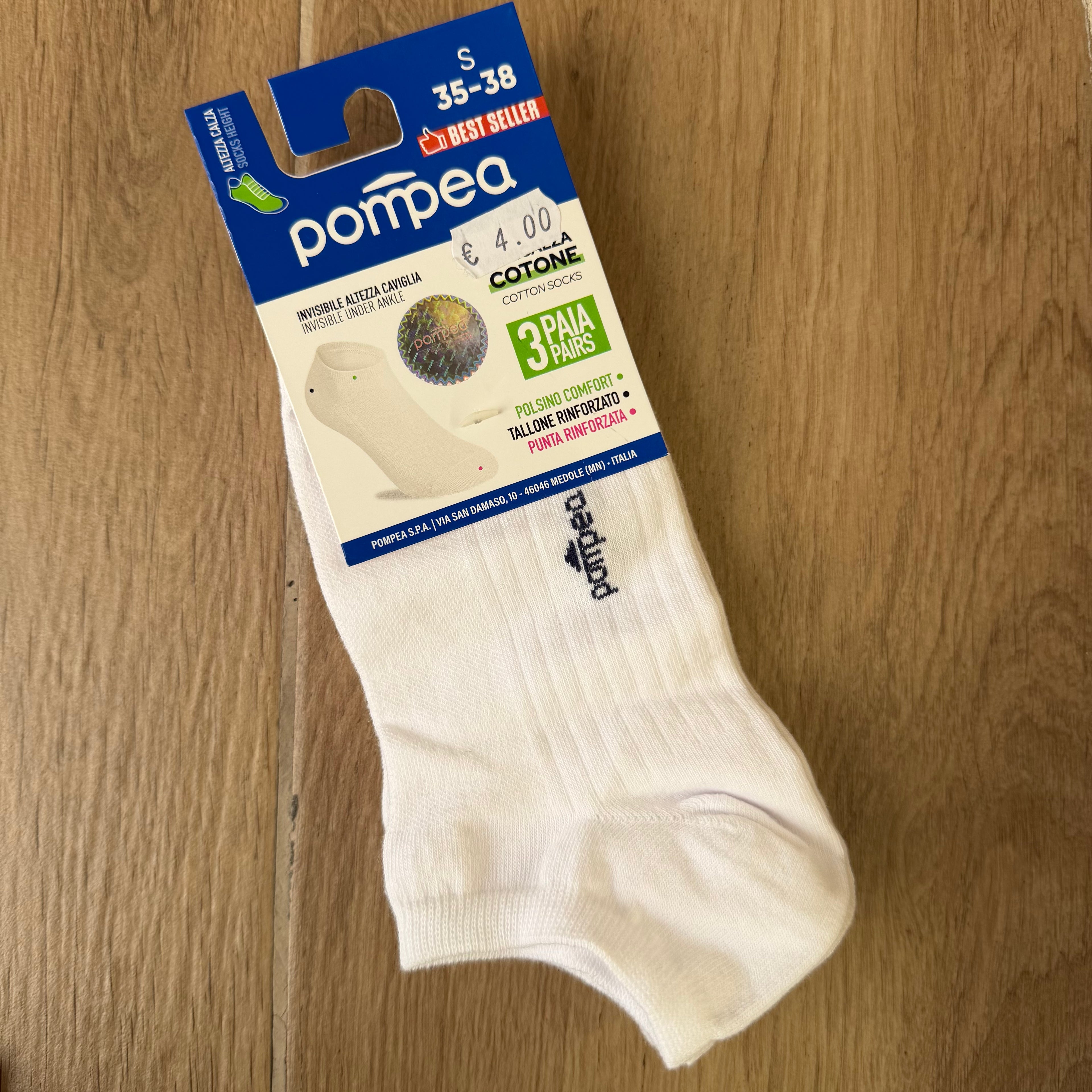 Calzini Fantasmini Pompea 3 Paia